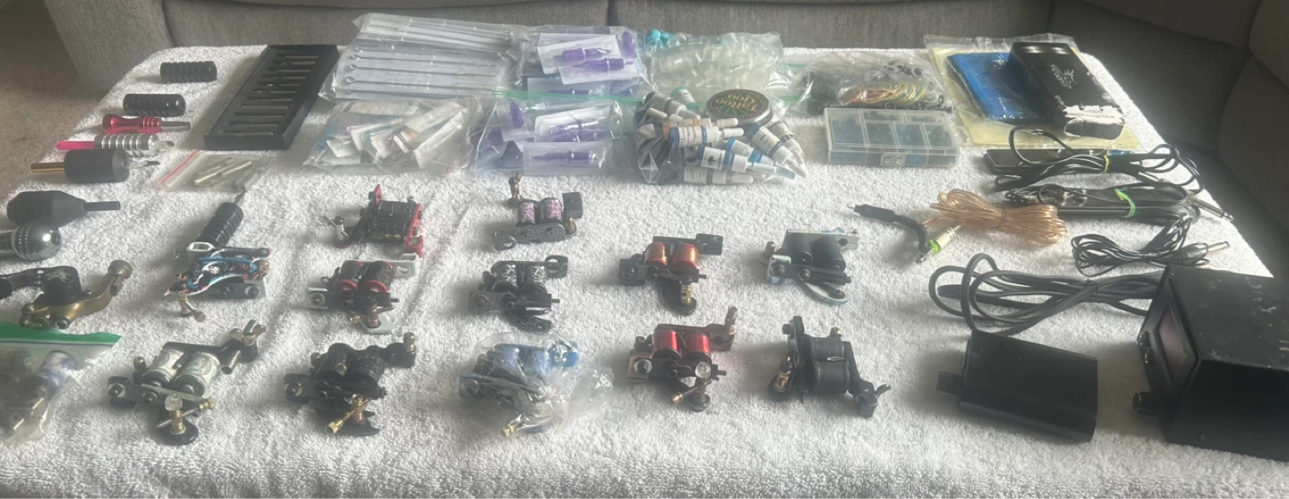 Huge Tattoo Machine Equipment Lot - photo 3