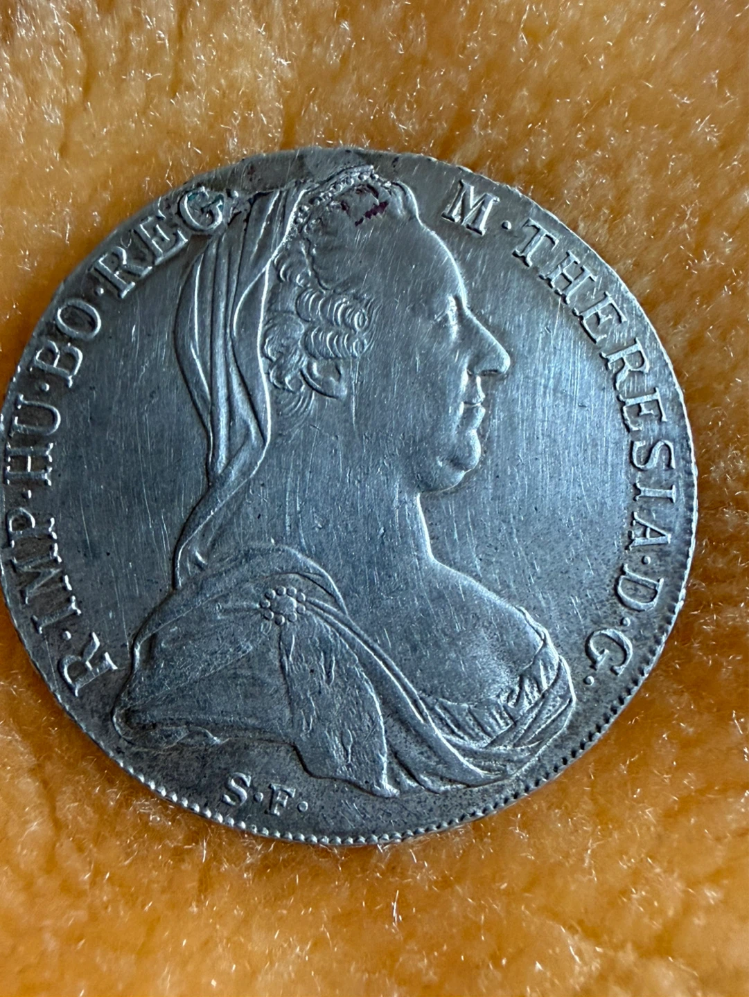 1780 Maria Theresa Thaler Coin - photo 2