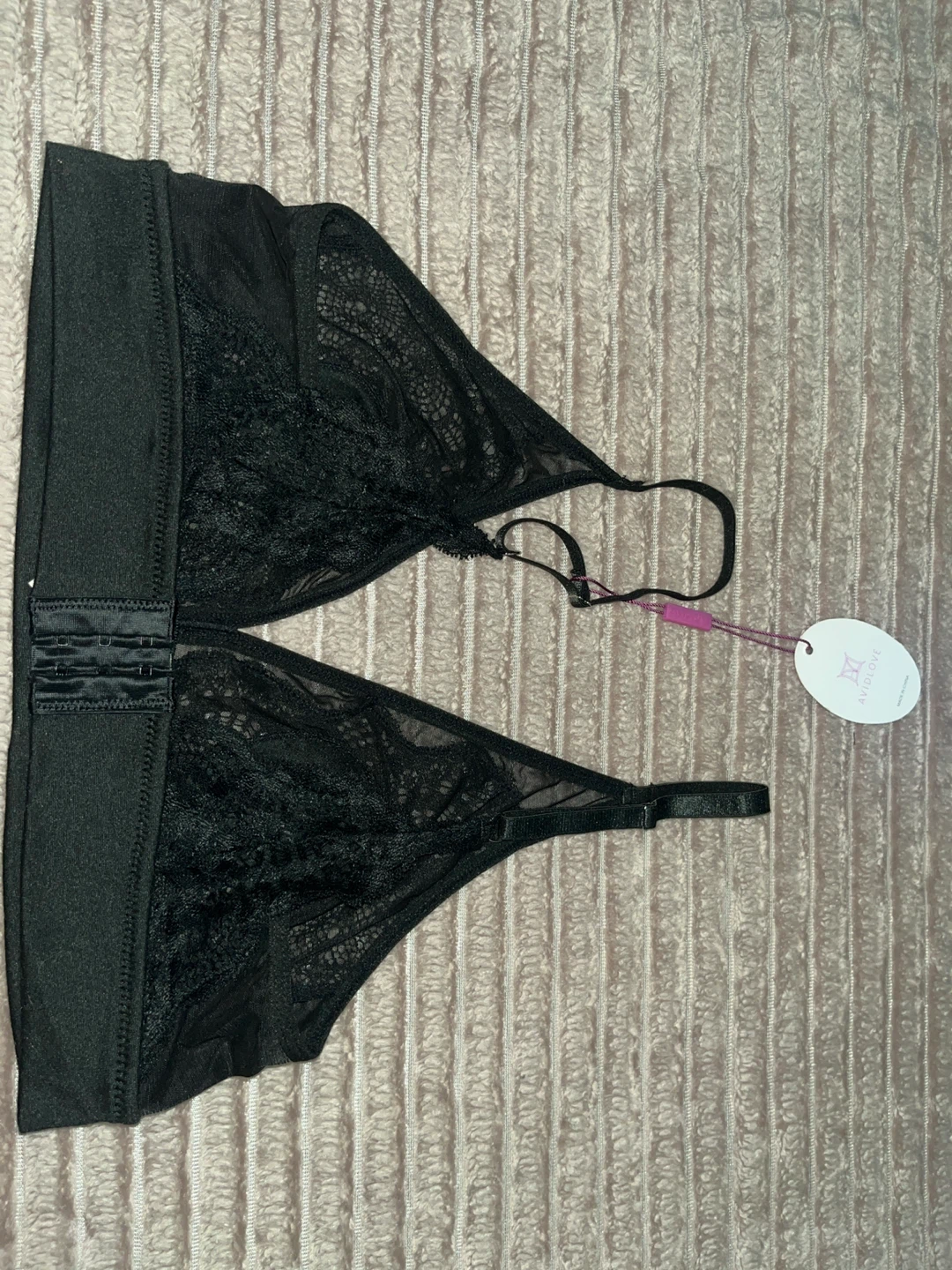 Avidlove Black Lace Bralette - Size M - photo 3