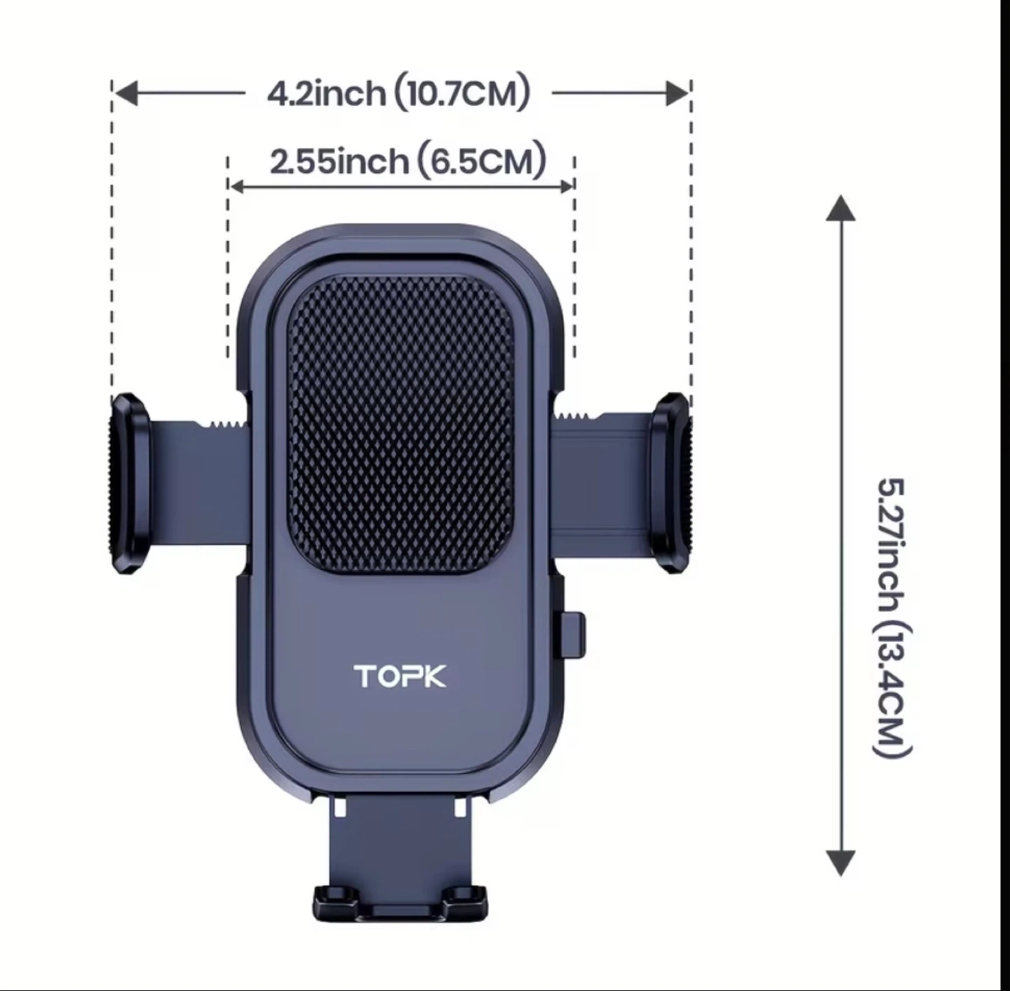 TOPK Car Vent Phone Mount – 360° Rotation | Auto Grip - photo 4