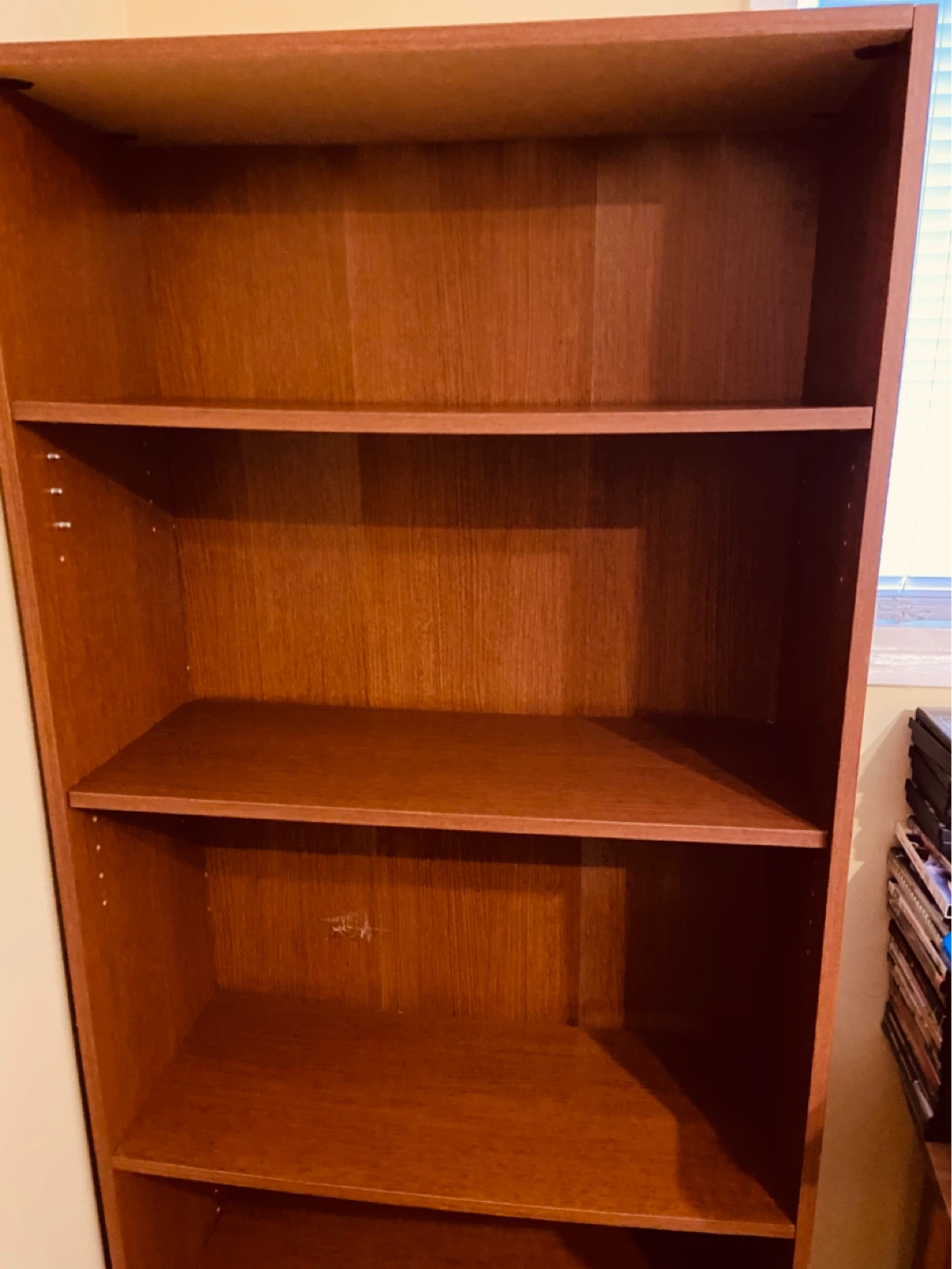 Wooden Bookshelf