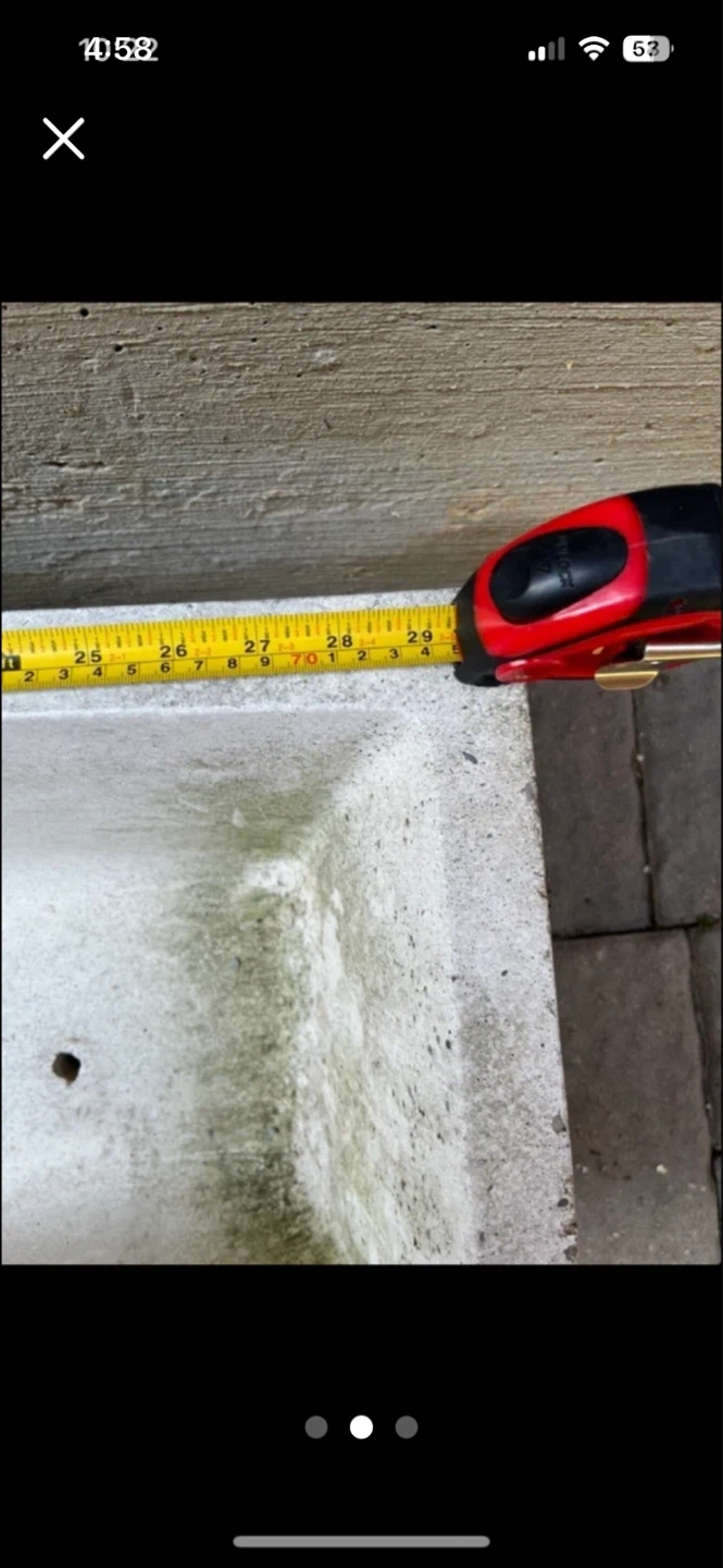 Decorative Concrete Planter - photo 2