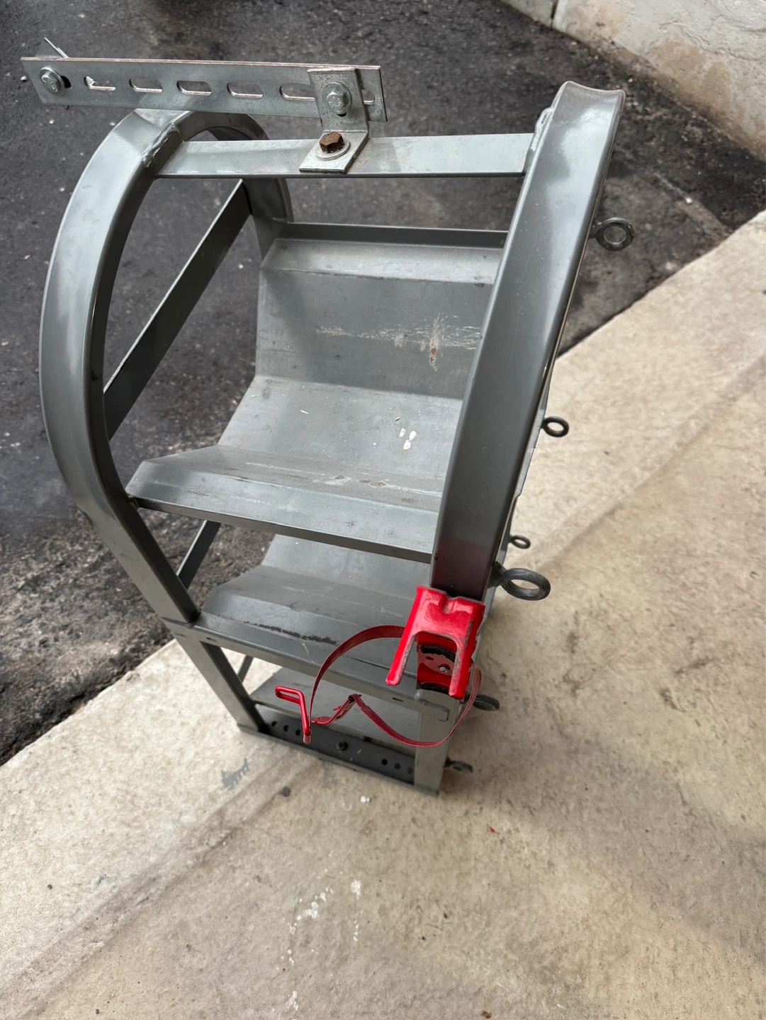 Van Rack Metal 3-Tier Cylinder Holder Stand