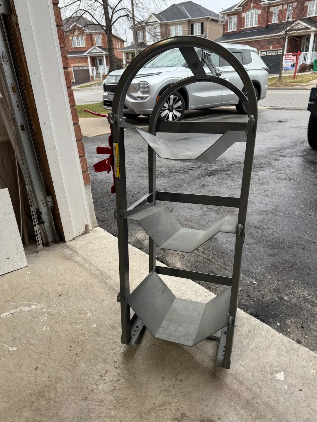 Van Rack Metal 3-Tier Cylinder Holder Stand - photo 2