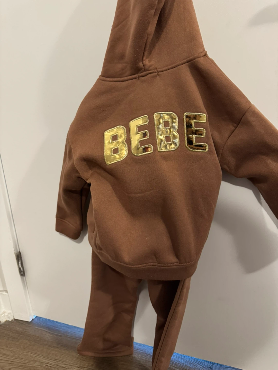 Bebe Kids Brown Sweatshirt and Pants Set - photo 2