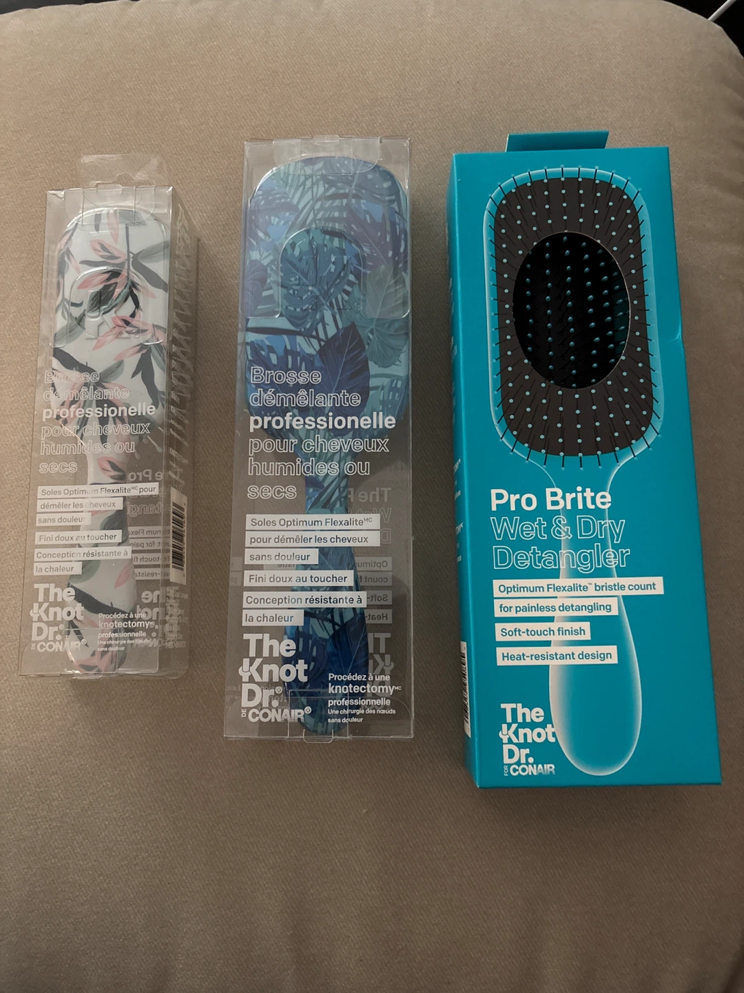 Conair The Knot Dr. Pro Brite Wet & Dry Detangler Brush - photo 2
