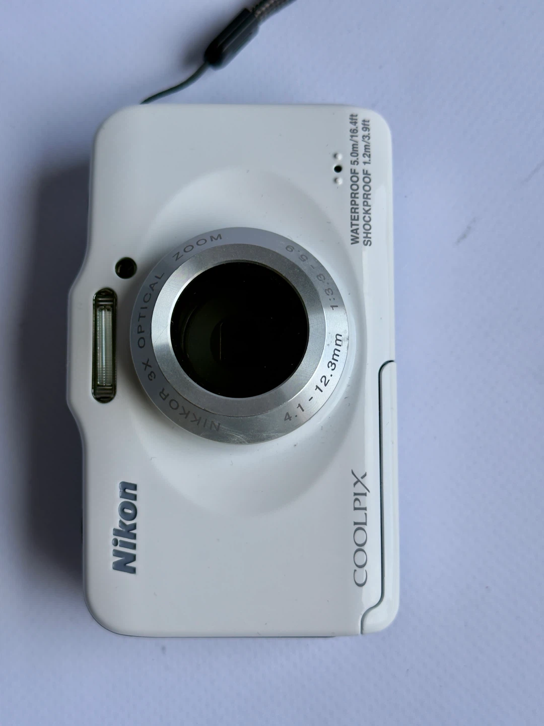 Nikon COOLPIX S31 White waterproof Digital Camera - photo 2