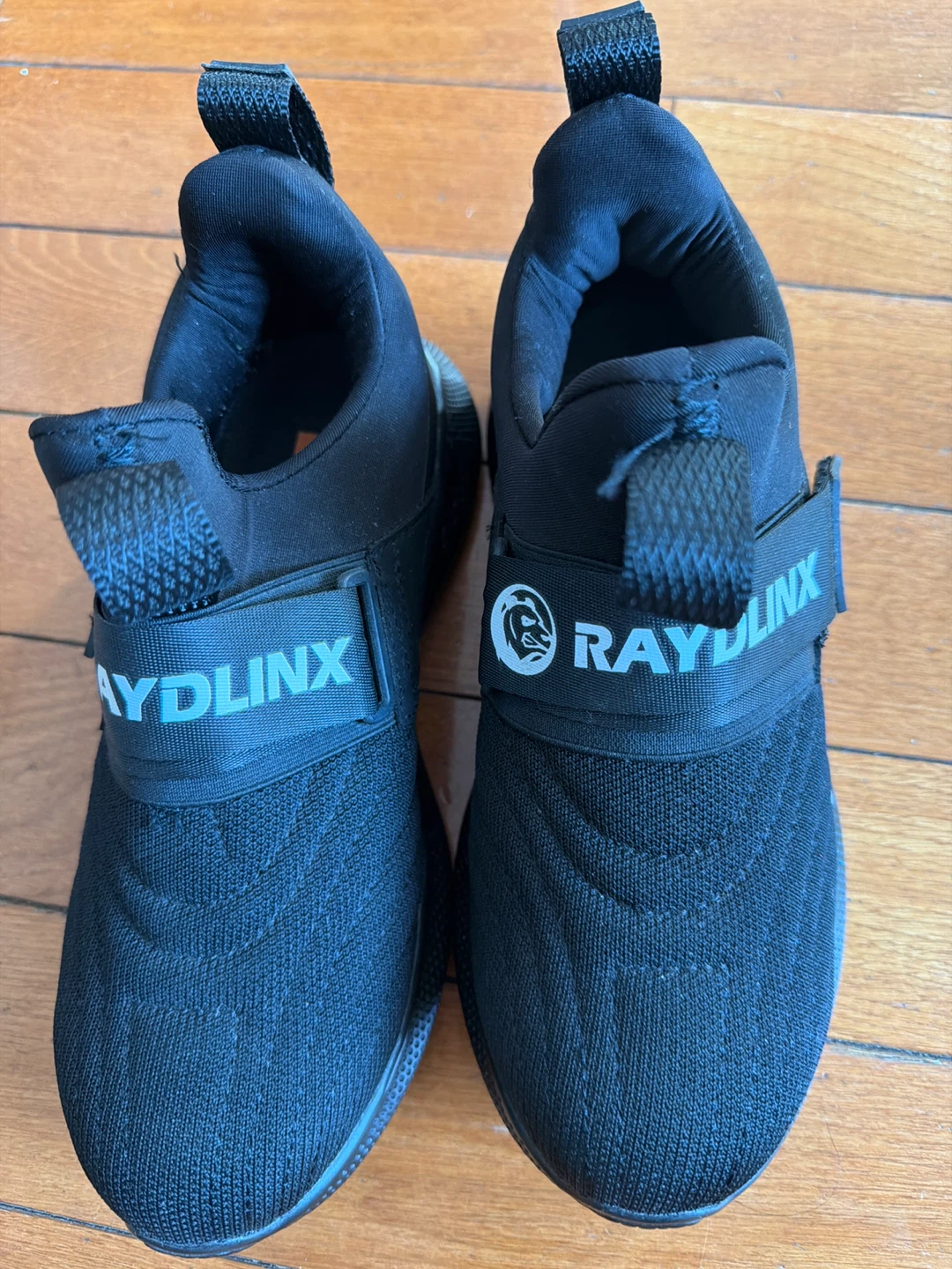 RAYDLINX Black Slip-On Athletic Shoes
