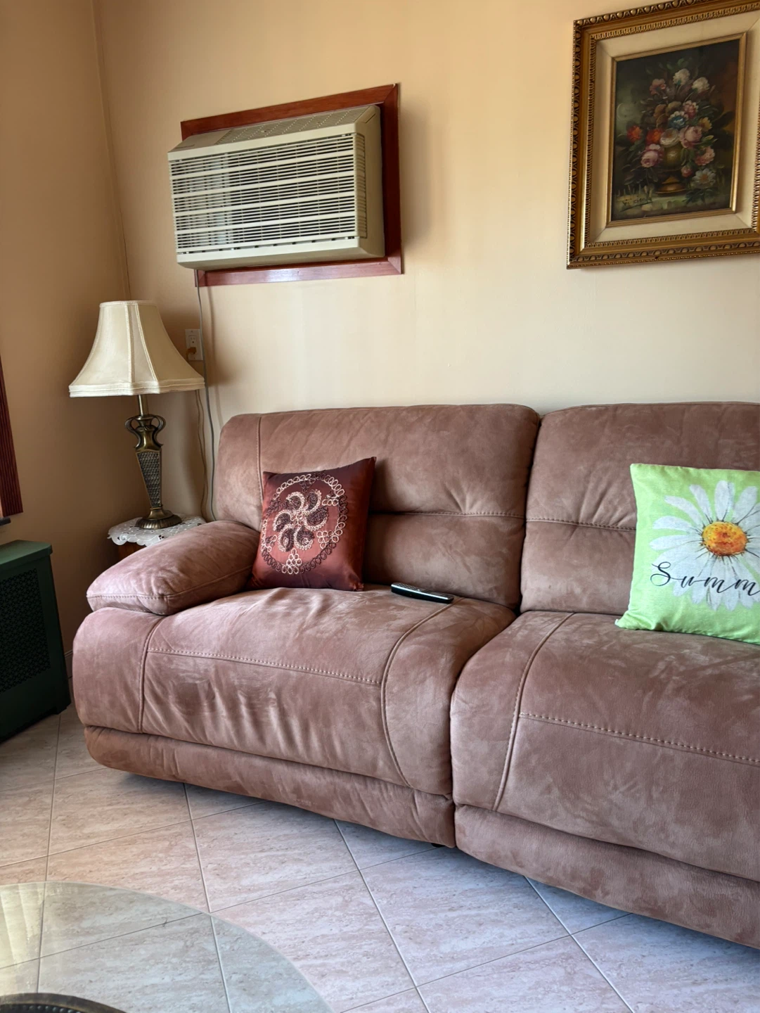 Brown Sectional Recliner Sofa - photo 2