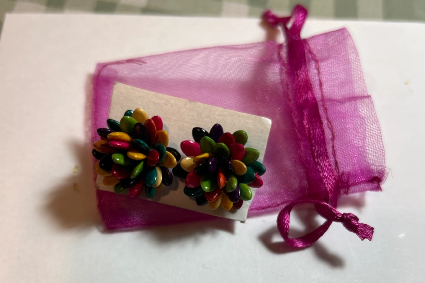 Colorful Seed Earrings