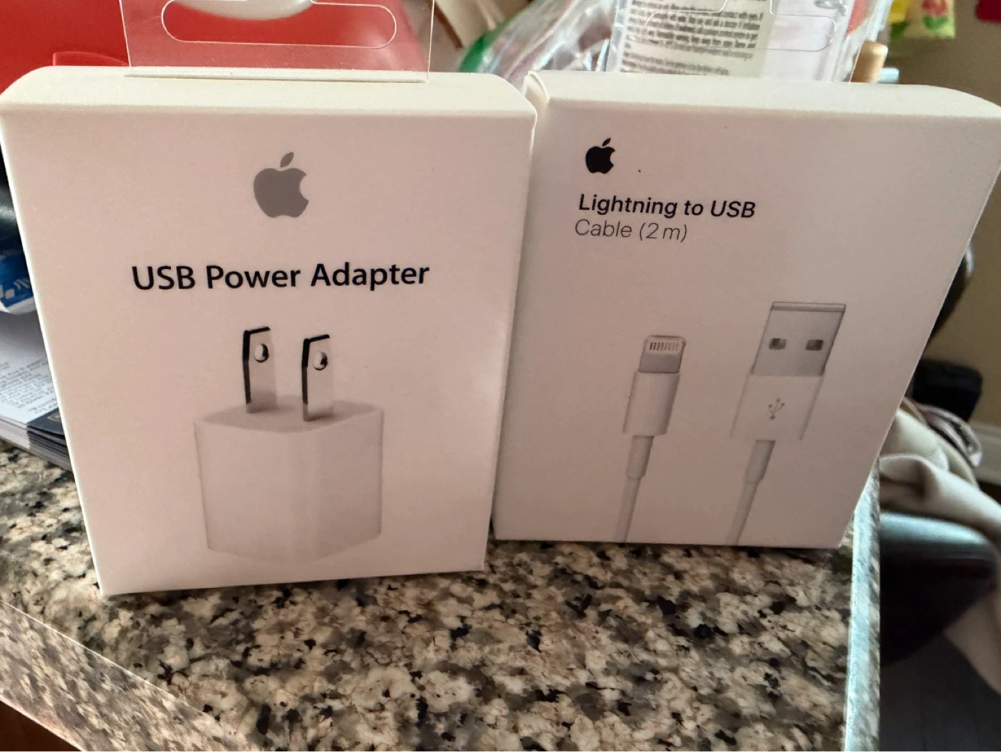 Apple USB Power Adapter and Lightning to USB Cable (2m)