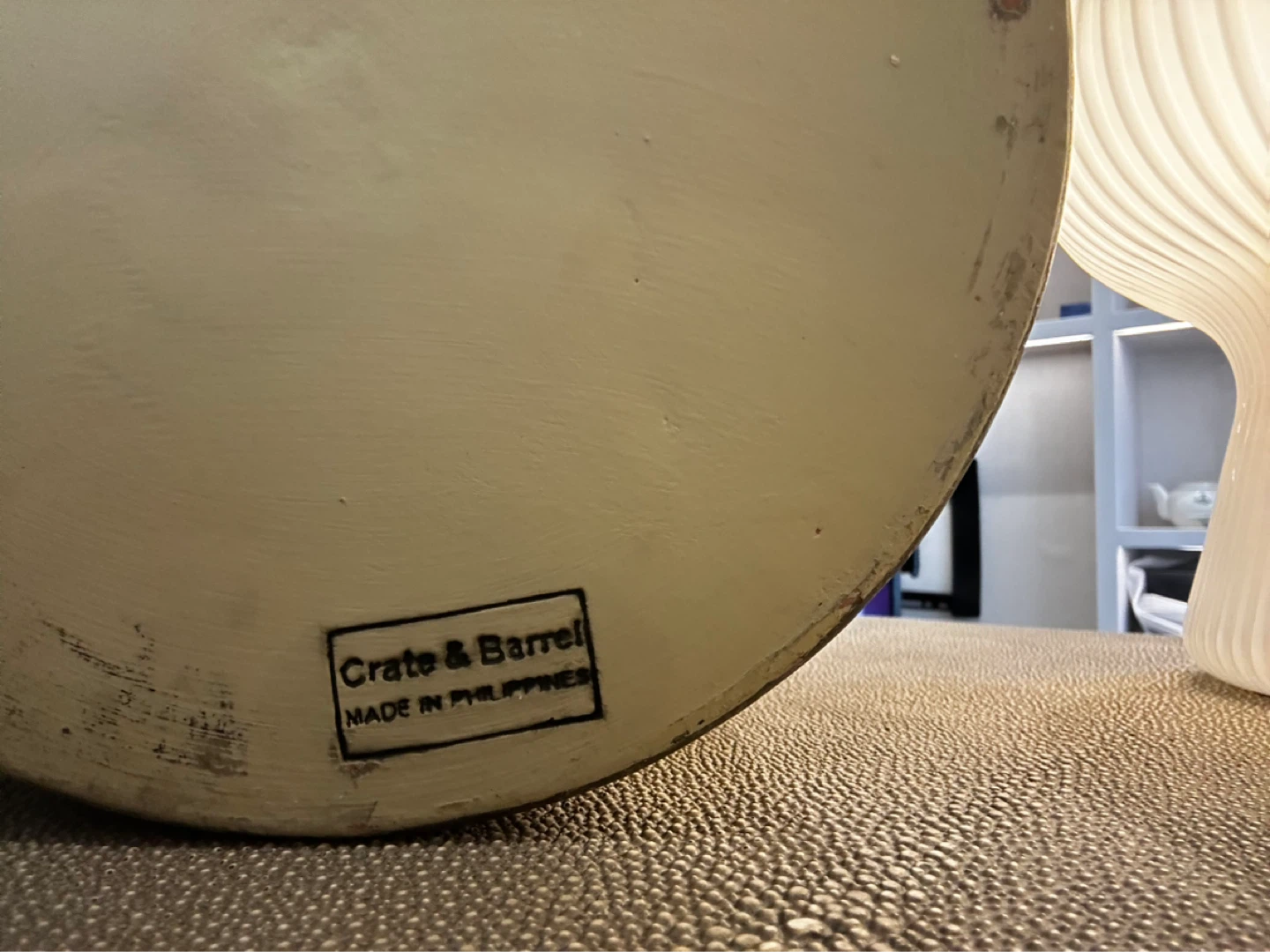 Crate & Barrel Kora Vase White - photo 4