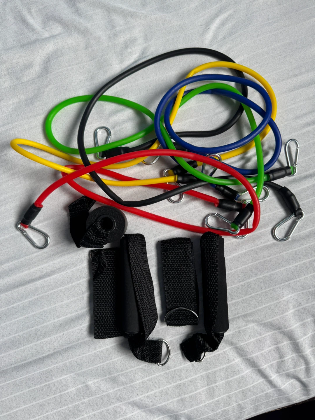 11-Piece Resistance Band Set –TubeBands,Handles,Door Anchor&Bag - photo 5
