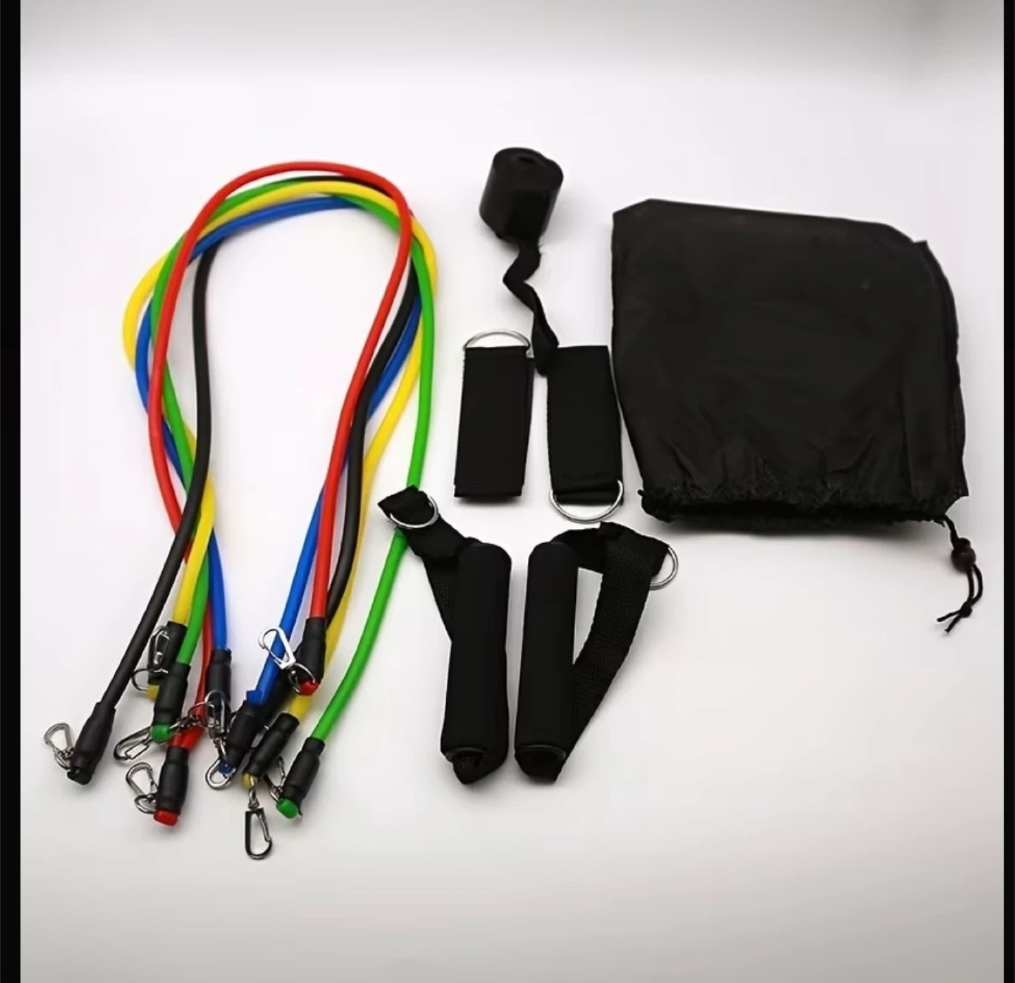 11-Piece Resistance Band Set –TubeBands,Handles,Door Anchor&Bag - photo 2