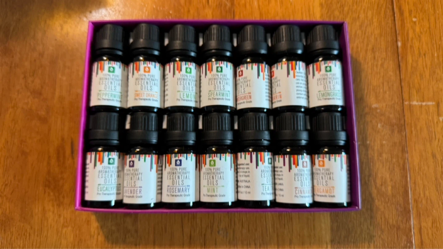 Purity Essence Aromatherapy Essential Oils