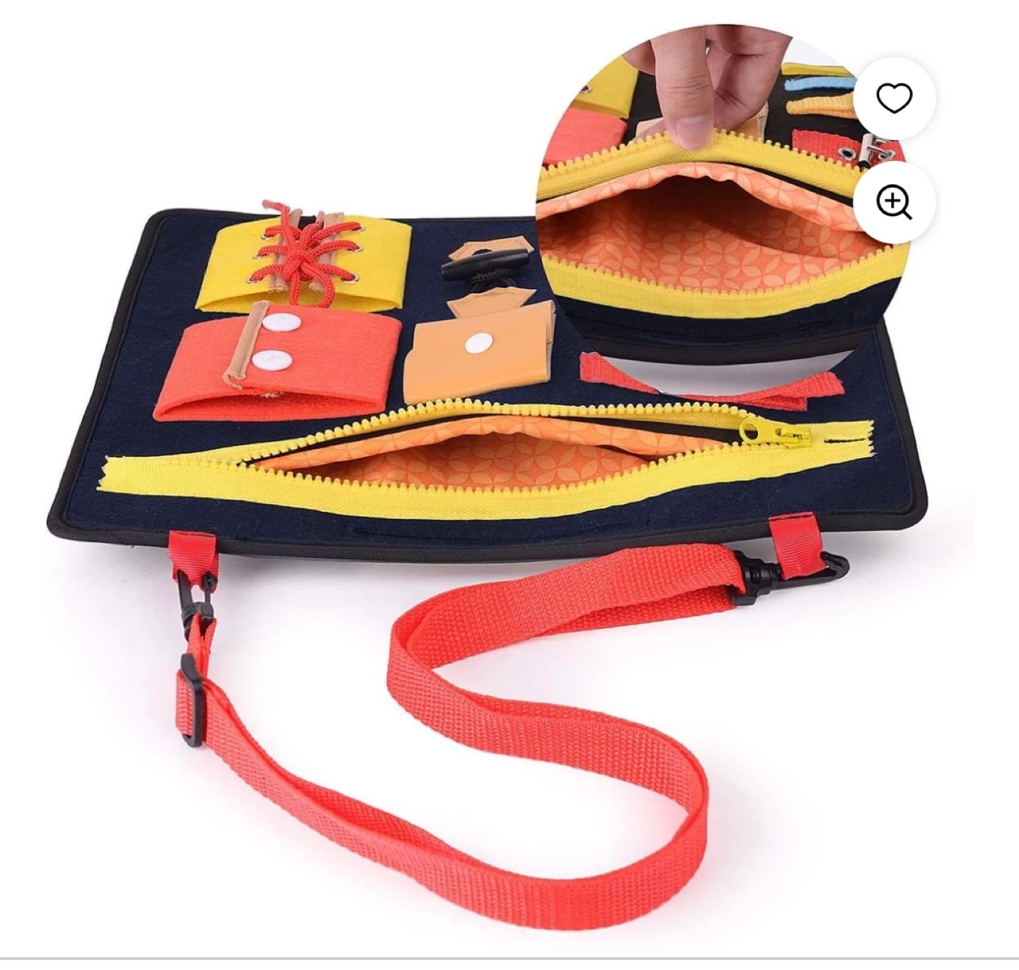 Busy Board for Toddlers, Basic Skills Learn to Dress - photo 4
