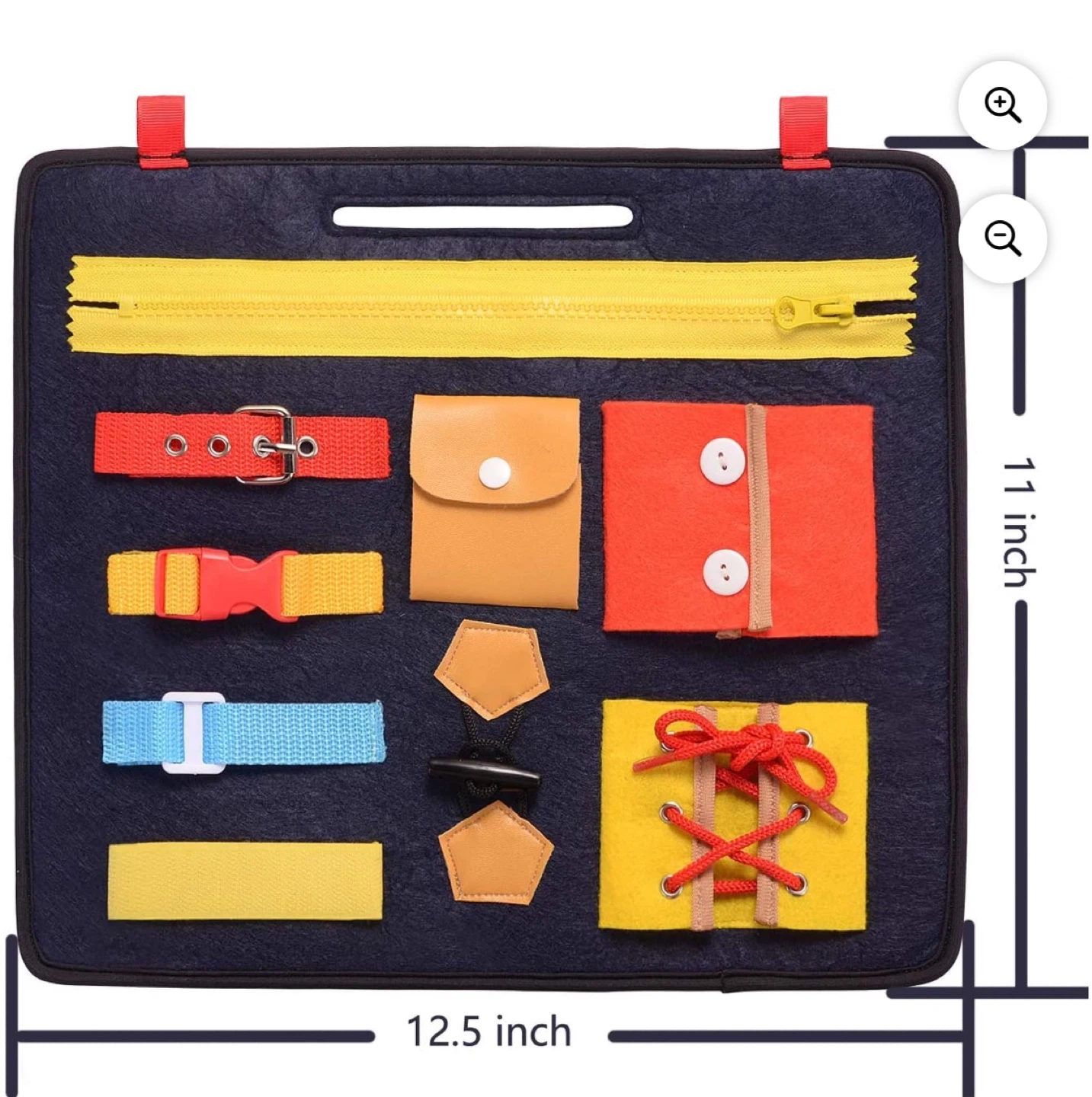 Busy Board for Toddlers, Basic Skills Learn to Dress - photo 5