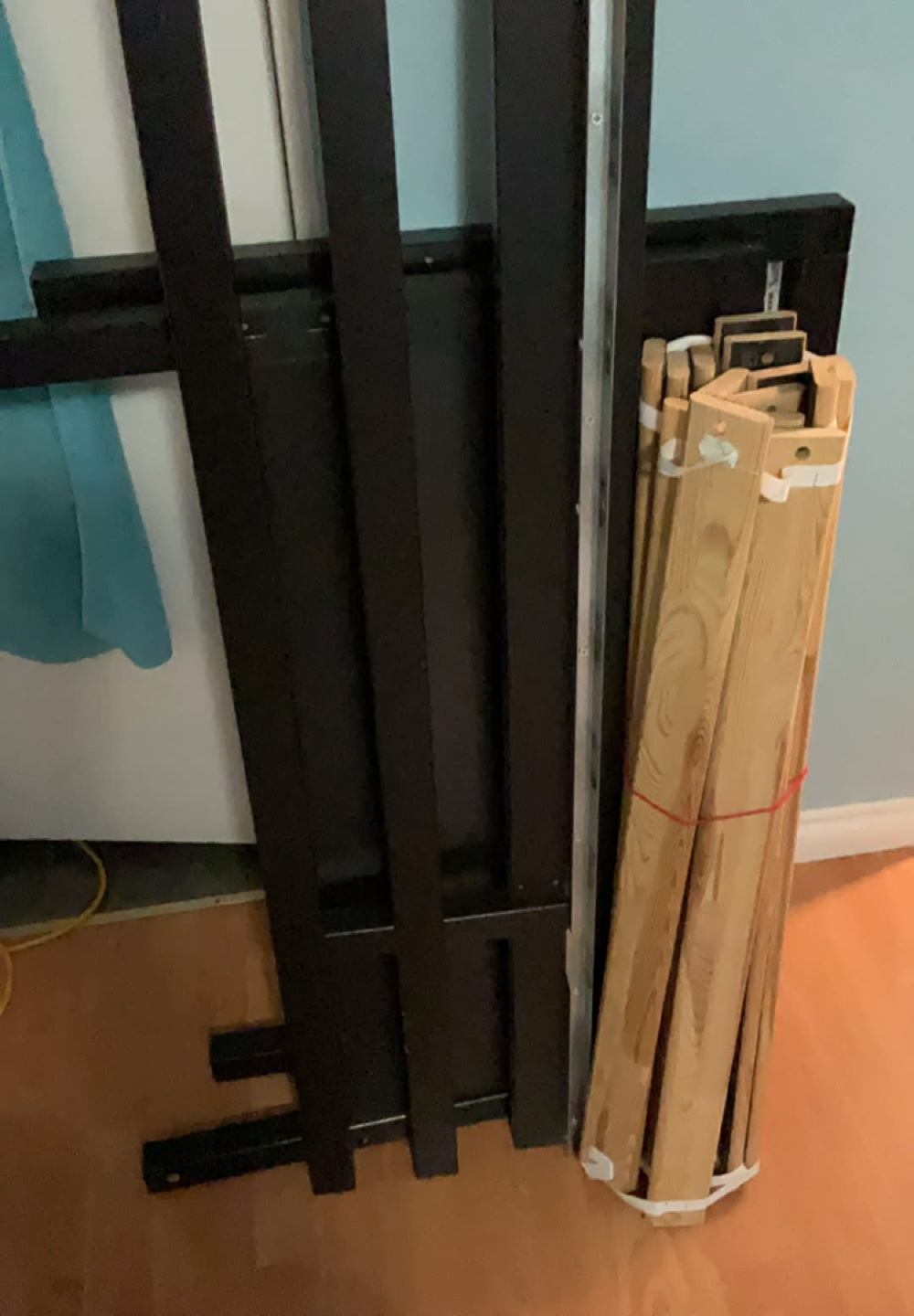 ikea single Bed Frame(top part of ikea norddal) - photo 2
