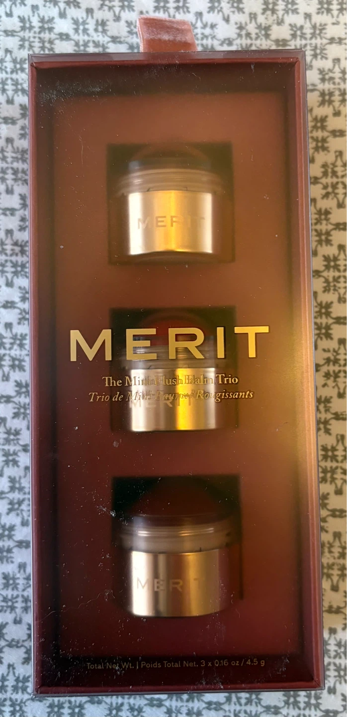 ✨✨MERIT The Mini Flush Balm Trio