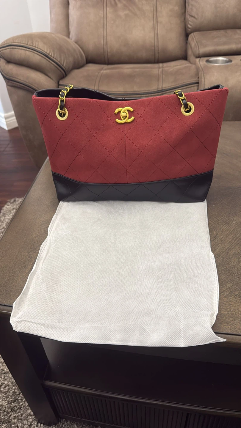Chanel Quilted Tote Bag