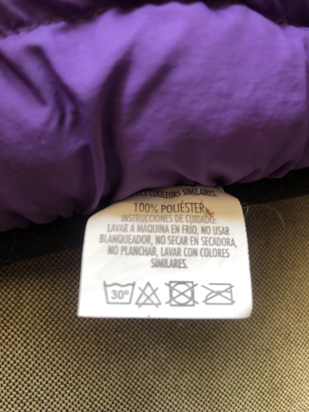 Pink & Purple Puffer Vest for Pets - photo 3