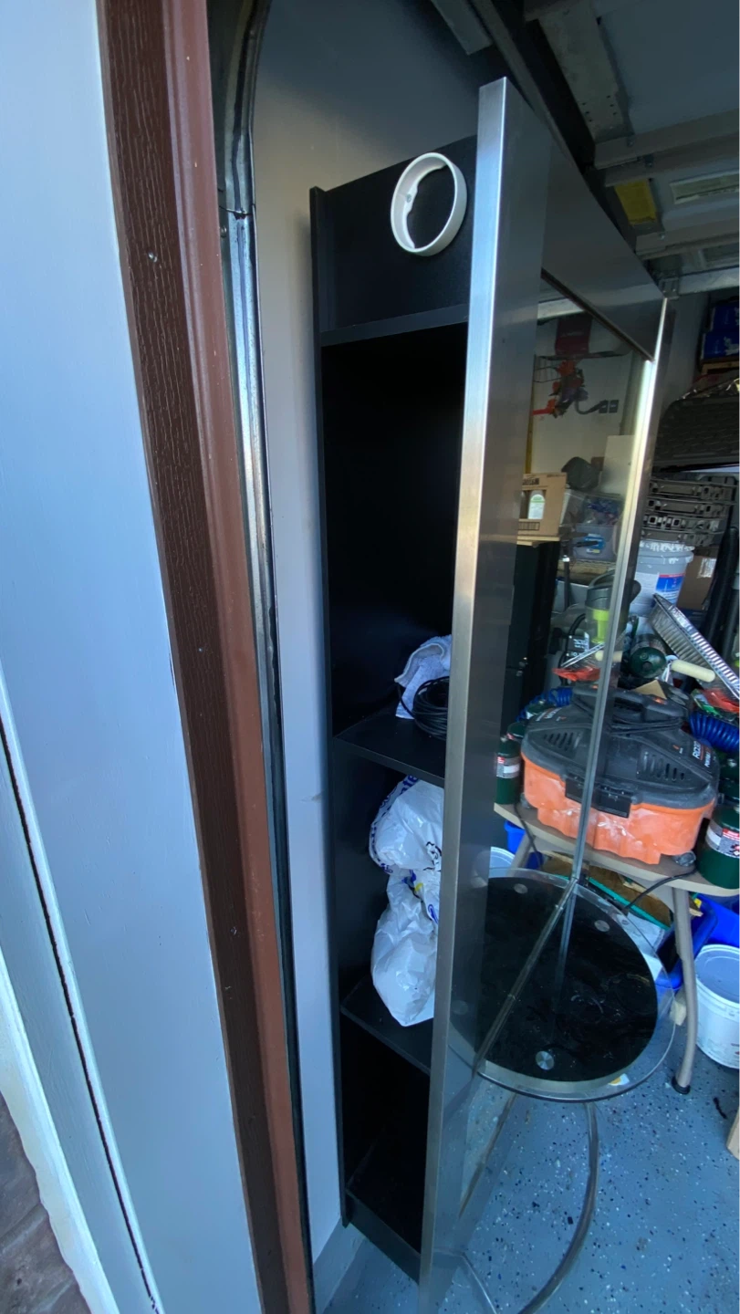 Tall Display Cabinet with Glass Door - photo 2