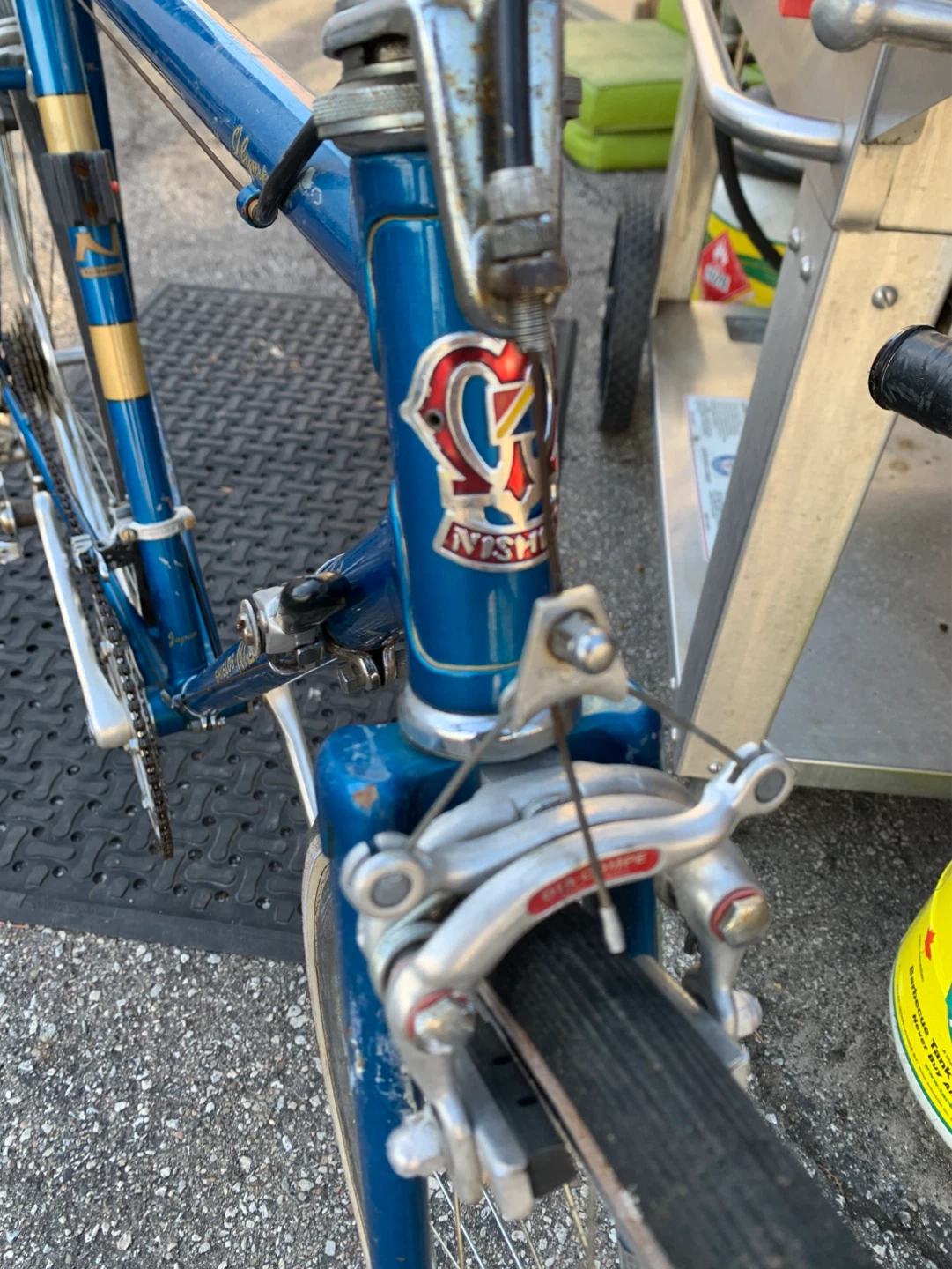 Vintage Japanese Nishiki road bike - photo 4