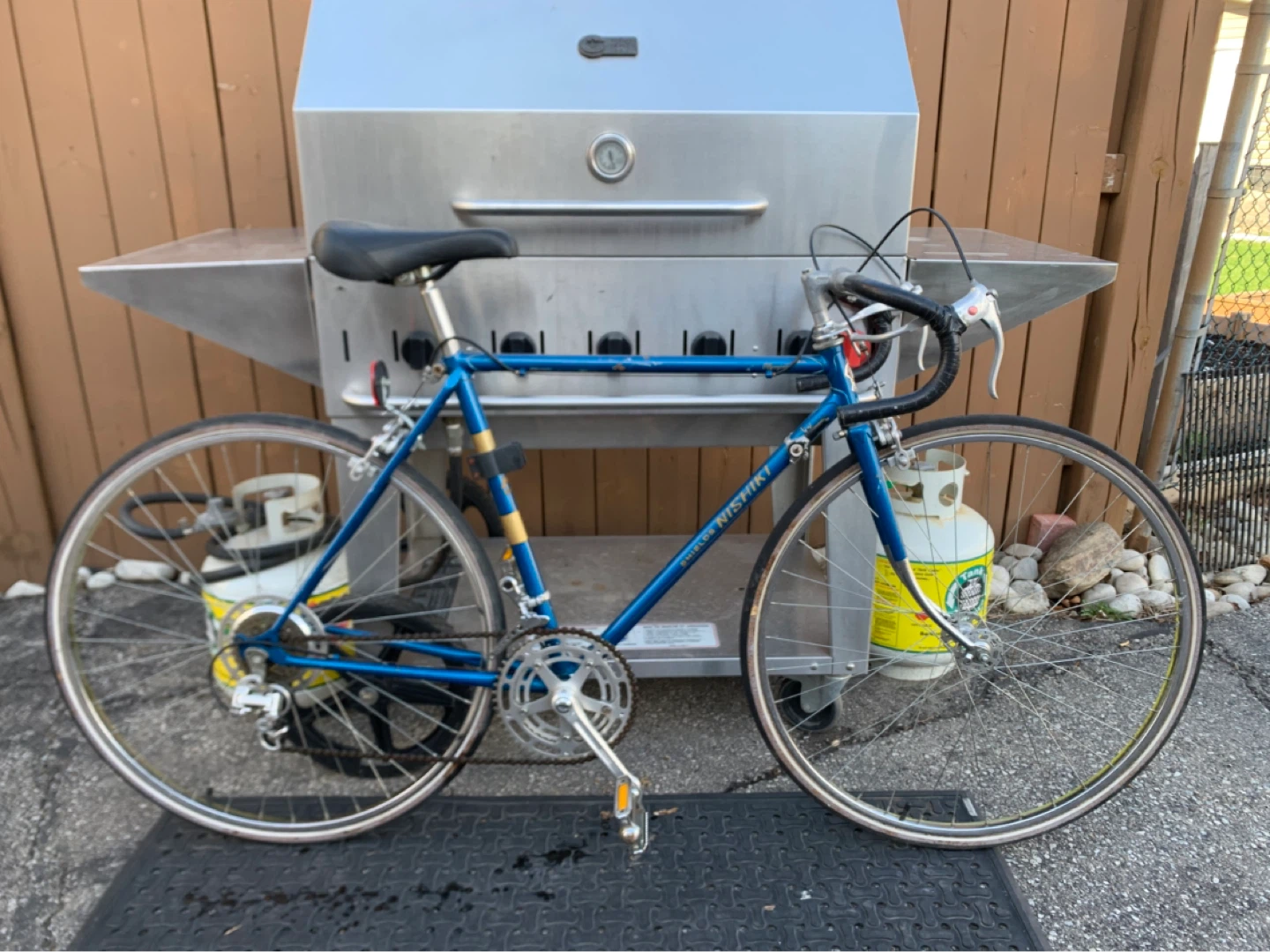 Vintage Japanese Nishiki road bike