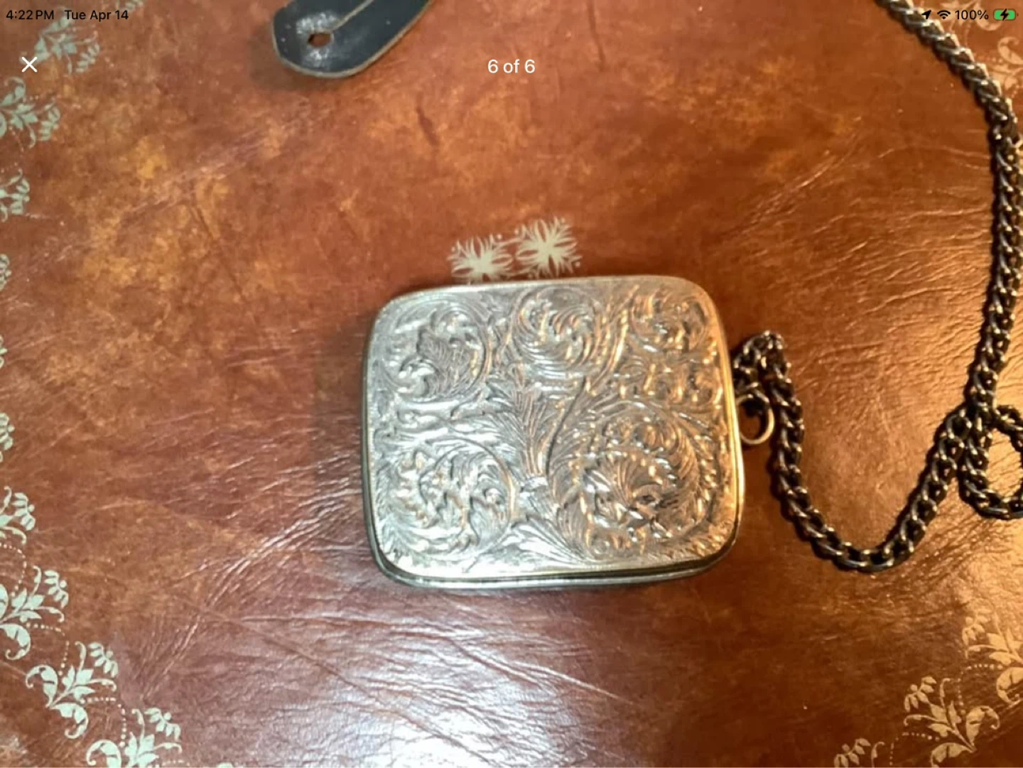Early 1900’s JW Best Nickel Plated 5 Spring Loaded Coin Holder 🐞 - photo 4