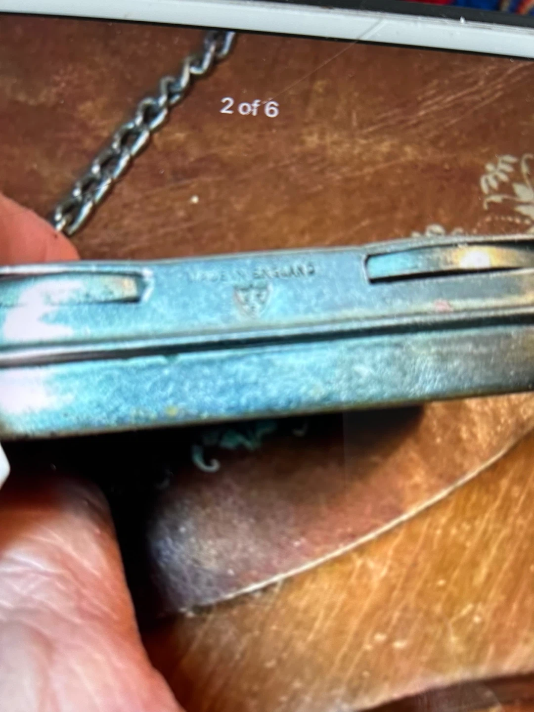 Early 1900’s JW Best Nickel Plated 5 Spring Loaded Coin Holder 🐞 - photo 5