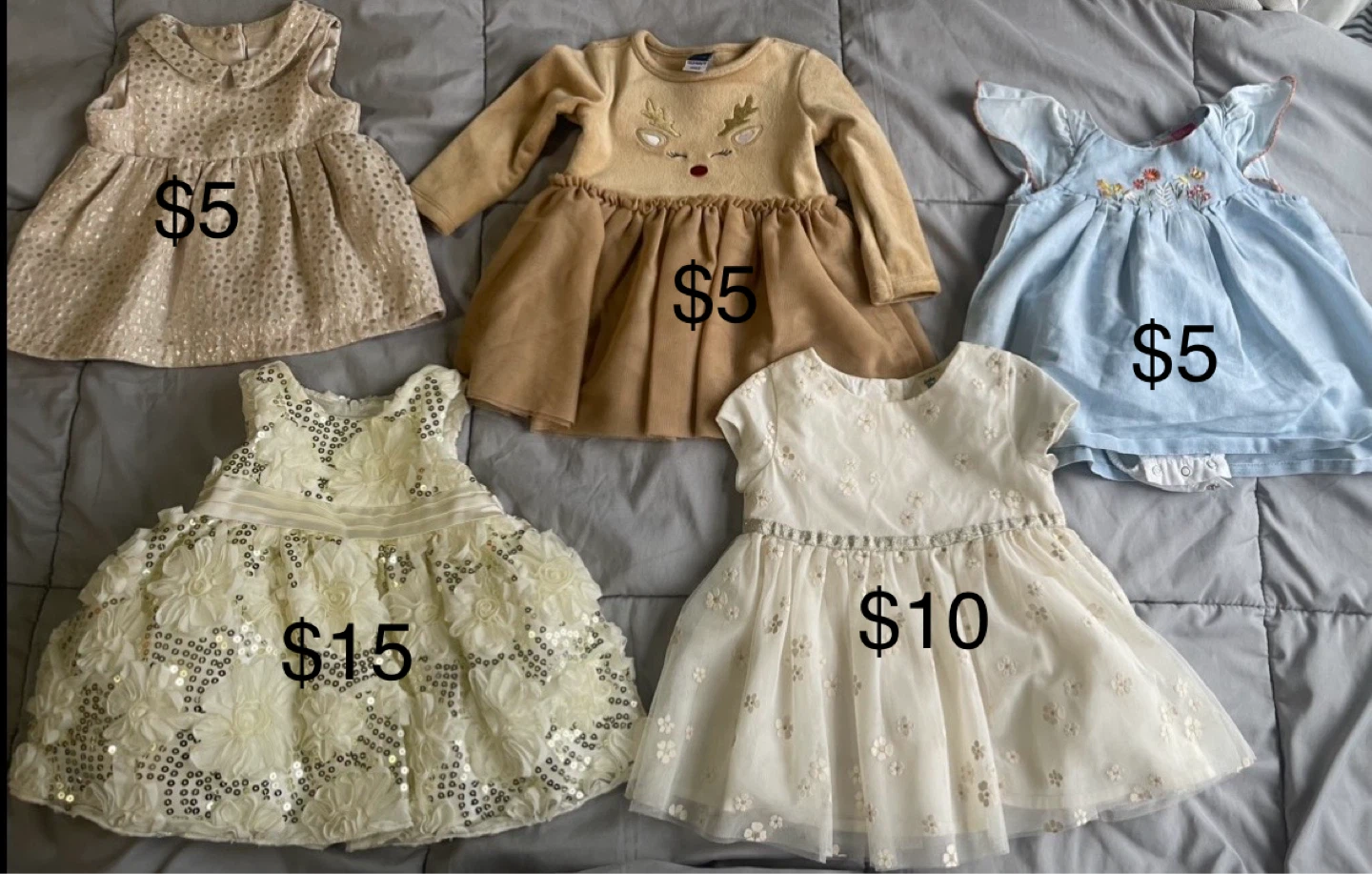 Baby Girl Dresses - Various Styles & Sizes