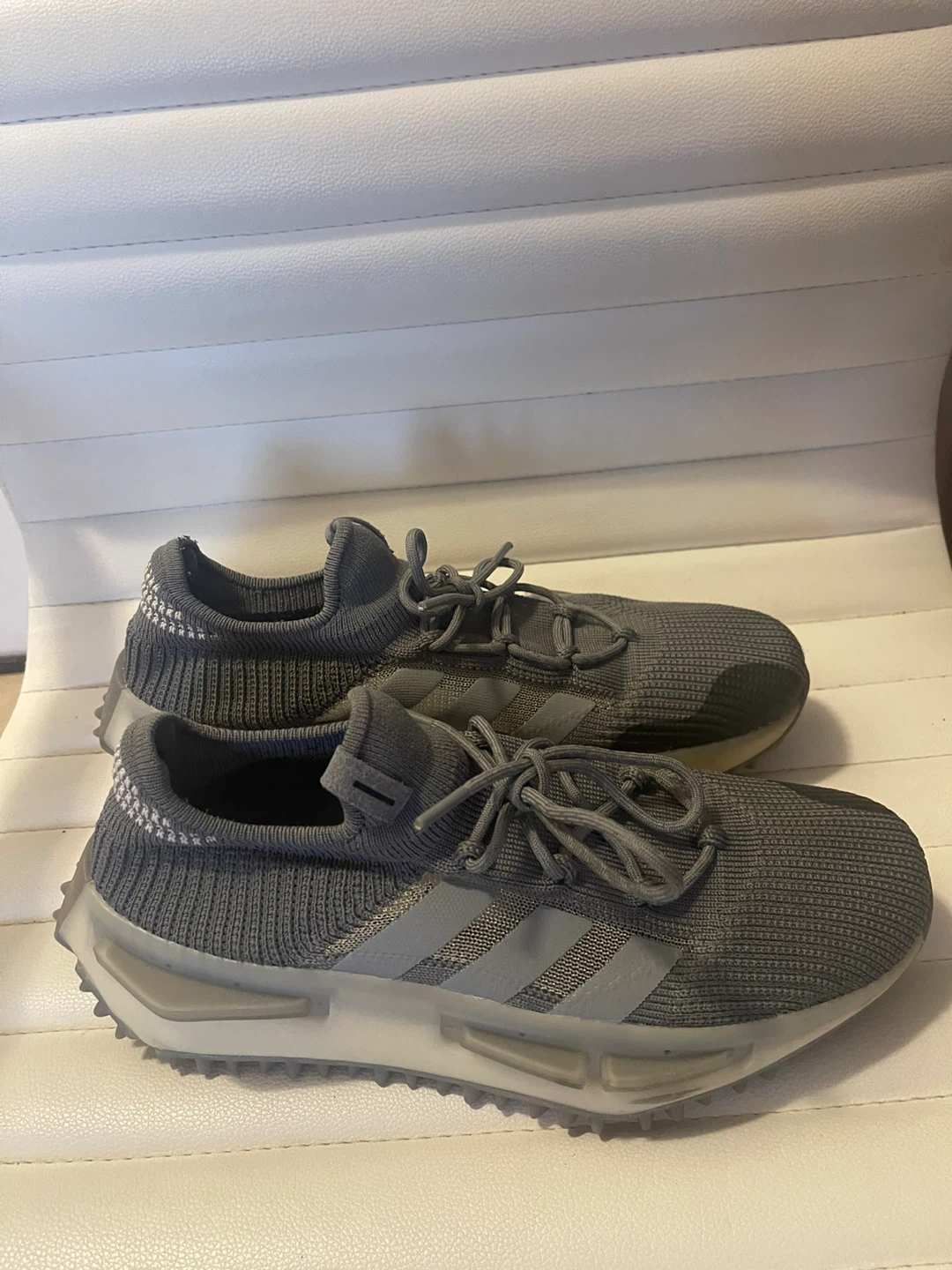 Adidas Grey Running Shoes
