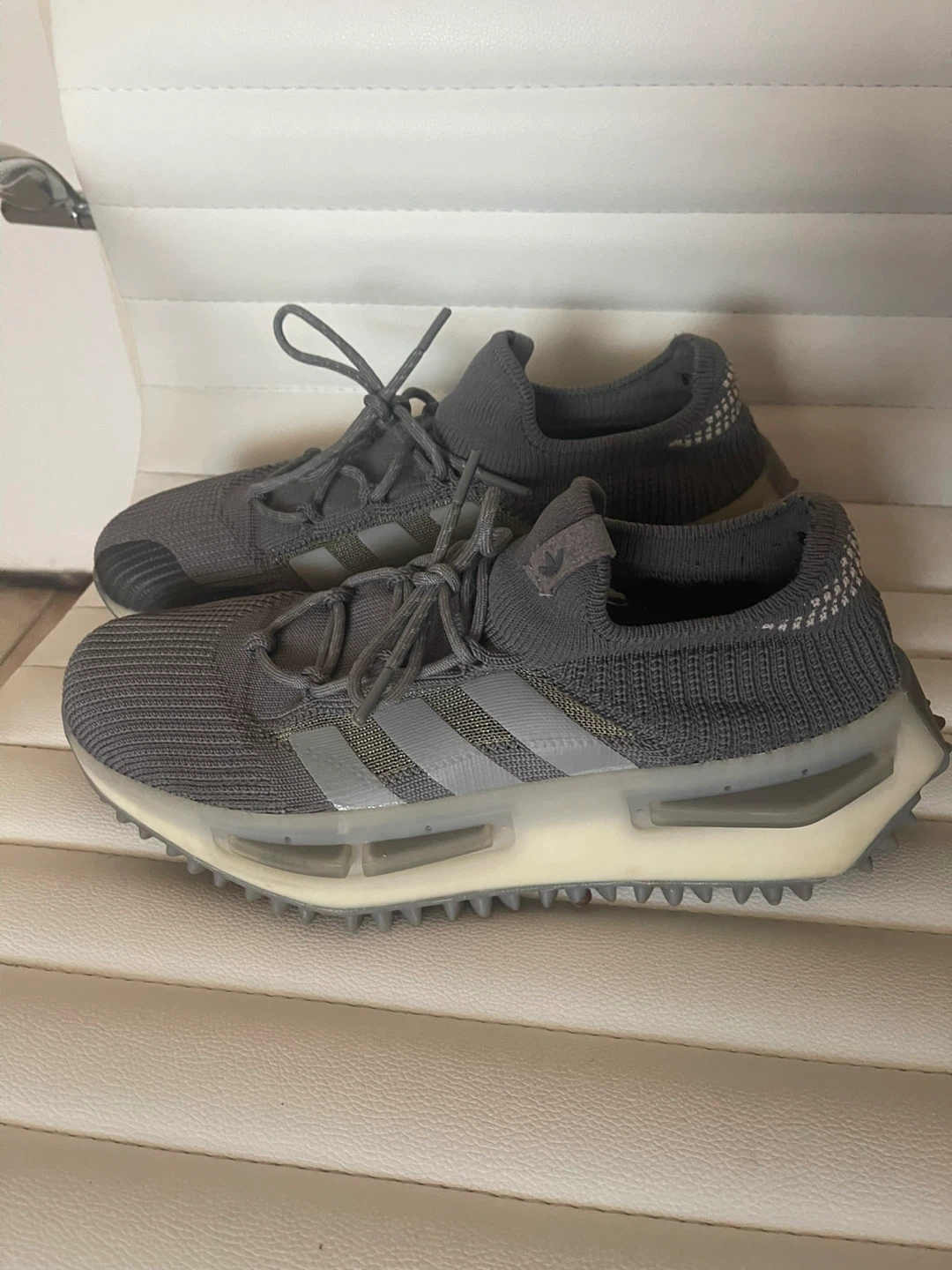 Adidas Grey Running Shoes - photo 2