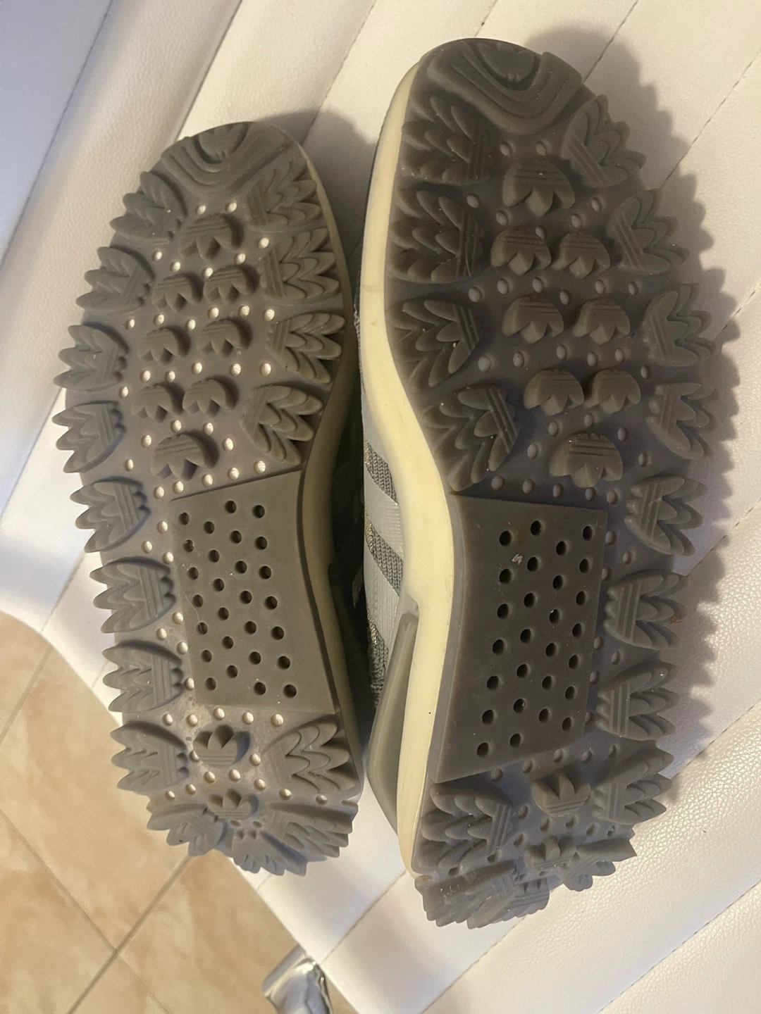 Adidas Grey Running Shoes - photo 5
