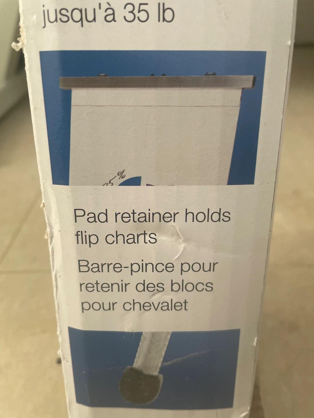 Staples Heavy-Duty Flip Chart or Display Easel - photo 5