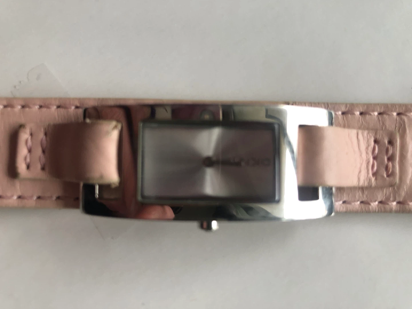 DKNY Pink Leather Strap Watch - photo 5