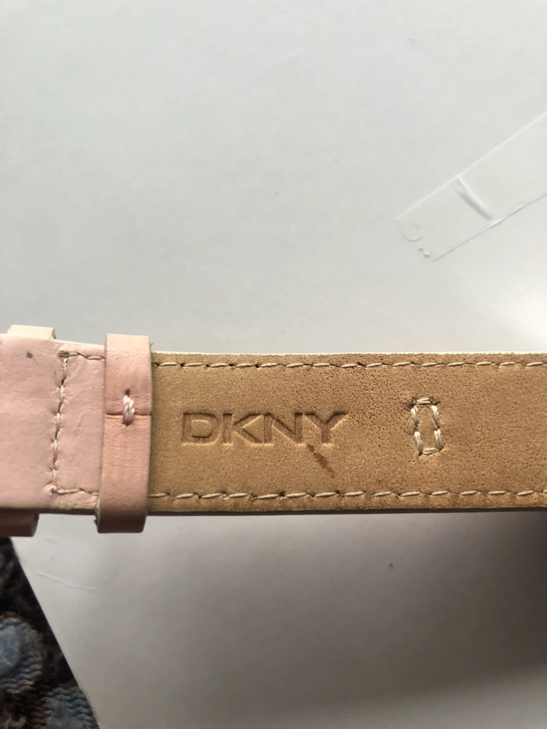 DKNY Pink Leather Strap Watch - photo 4