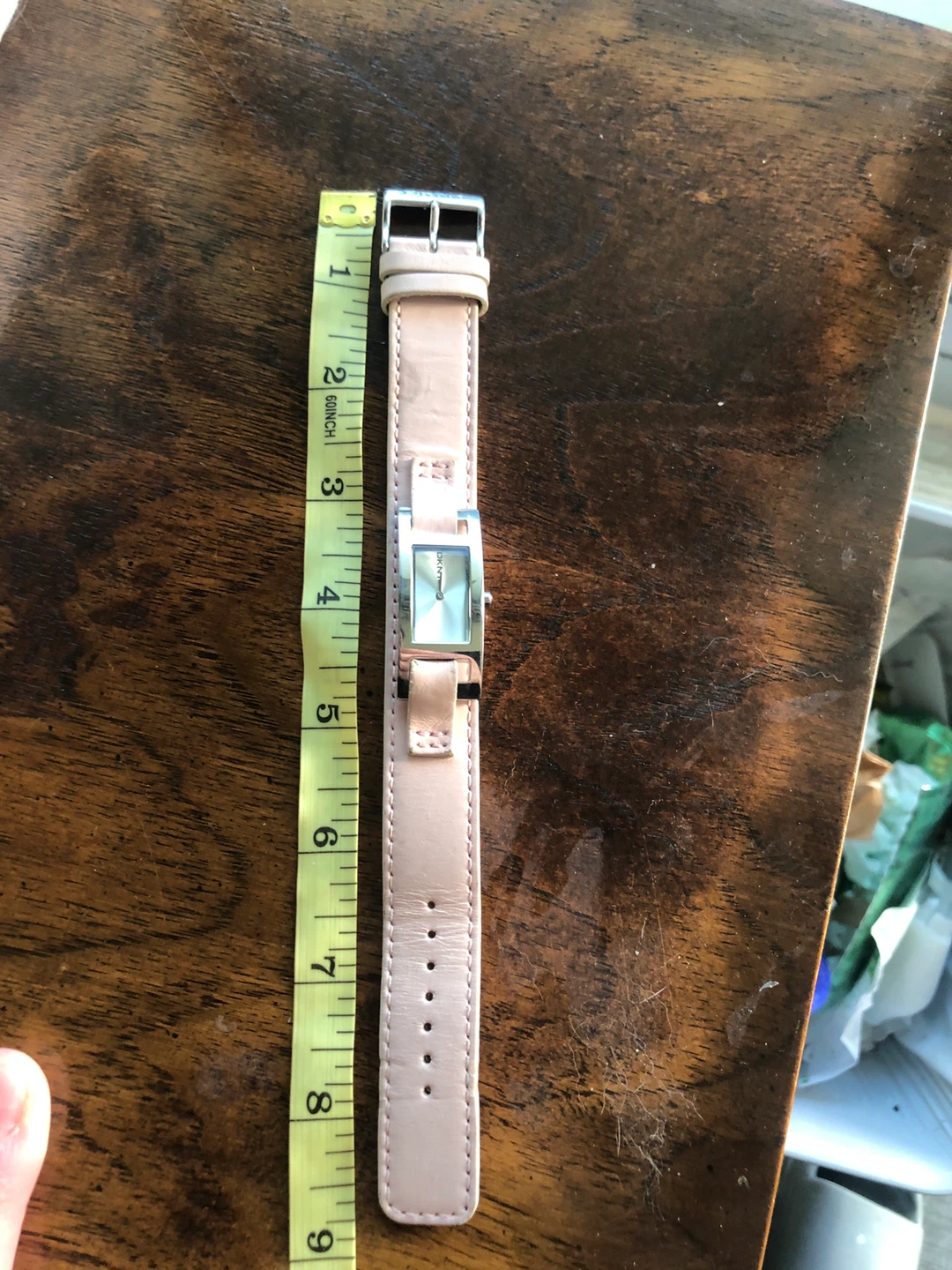 DKNY Pink Leather Strap Watch - photo 2