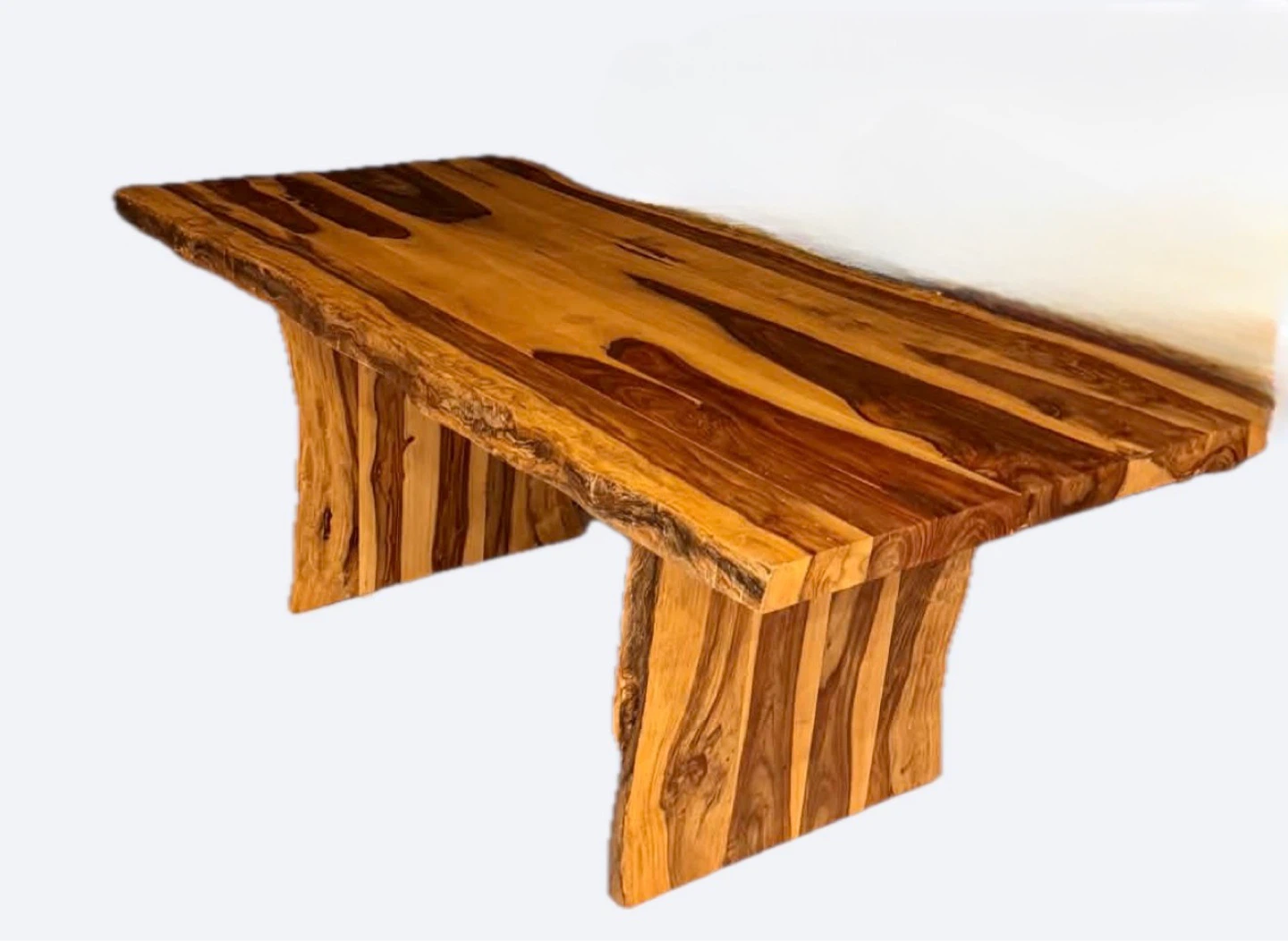Live Edge Wood Bench
