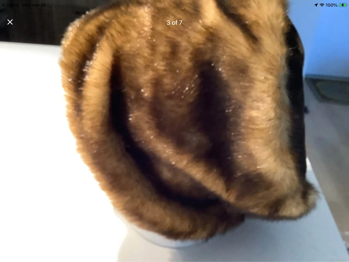 #4 Vintage Ladies Fur Hat 🐞 - photo 3
