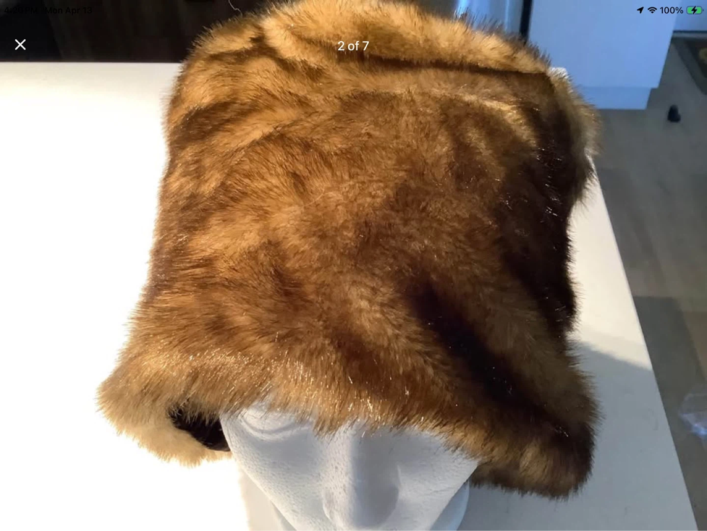 #4 Vintage Ladies Fur Hat 🐞 - photo 2
