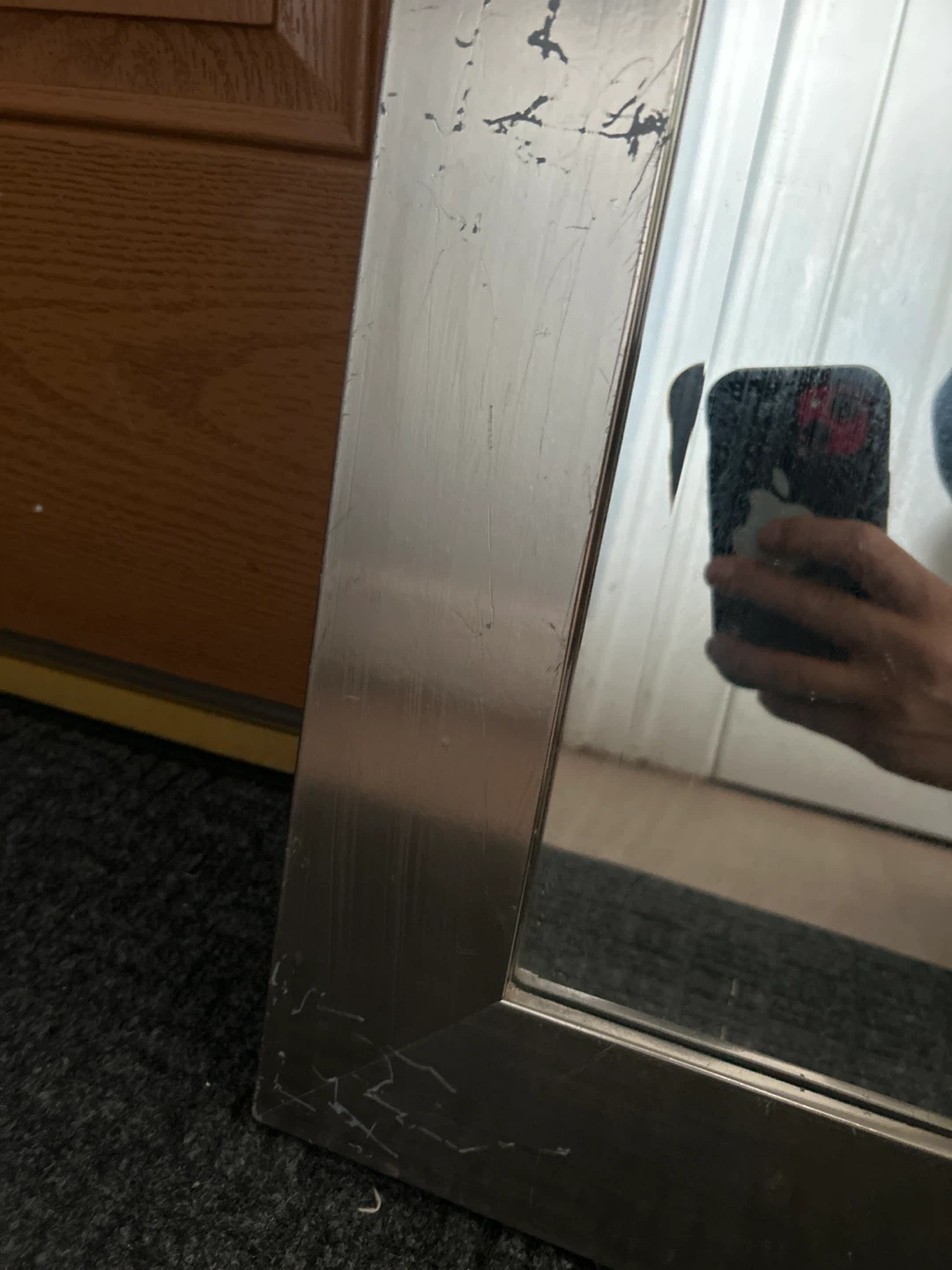 Silver Framed Mirror - photo 3