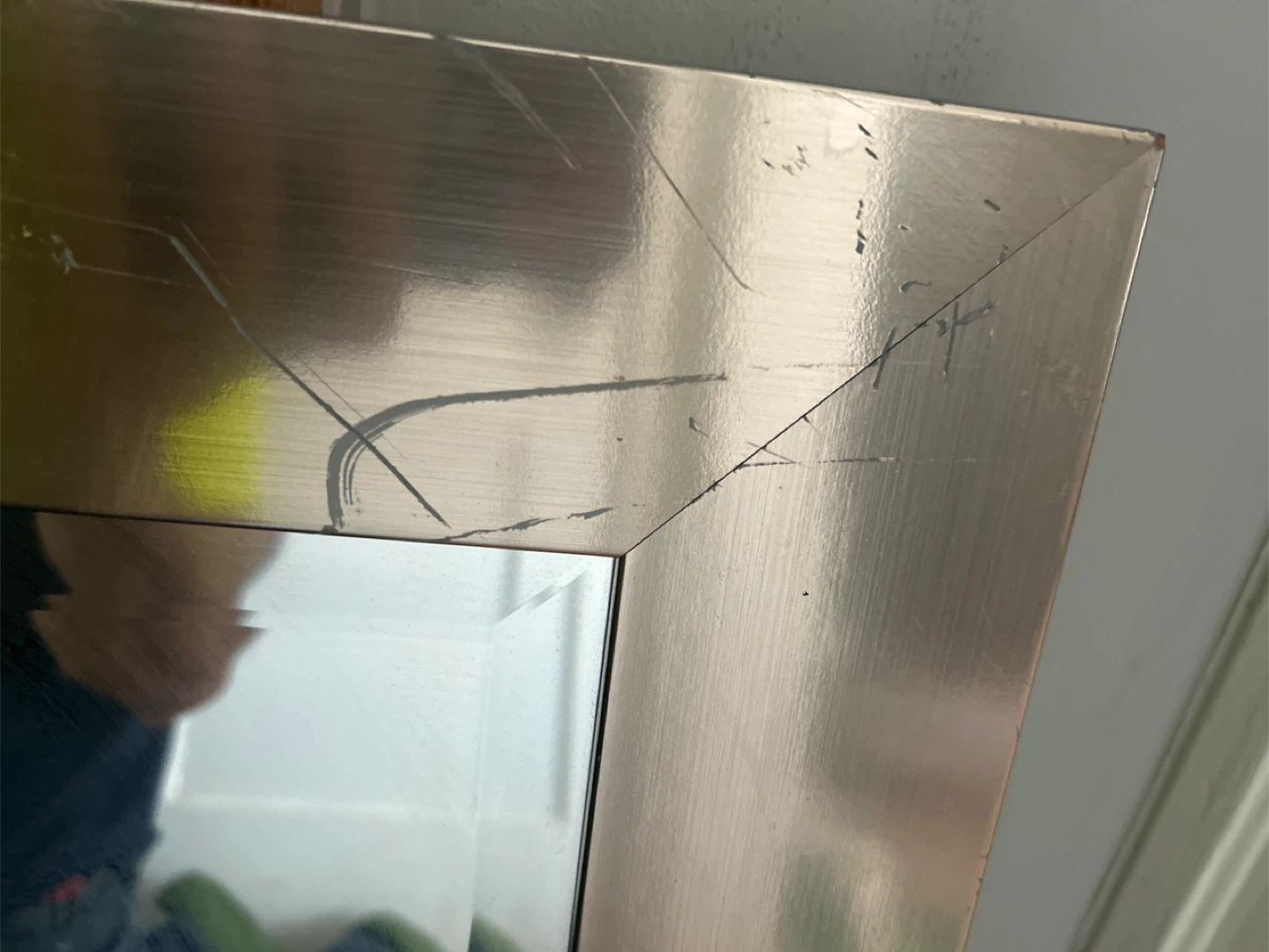 Silver Framed Mirror - photo 2