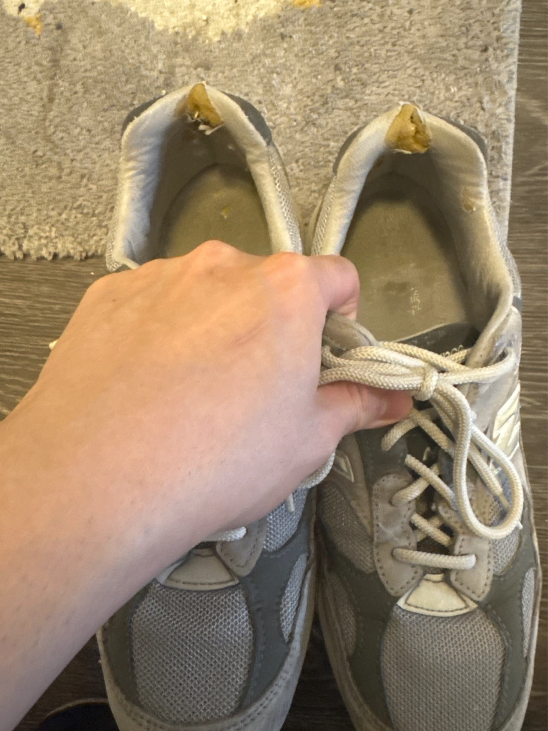 New Balance 992 Gray Running Shoes - photo 4