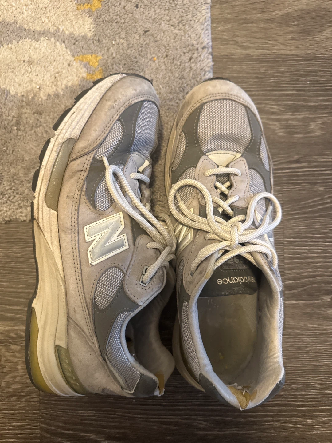 New Balance 992 Gray Running Shoes - photo 2