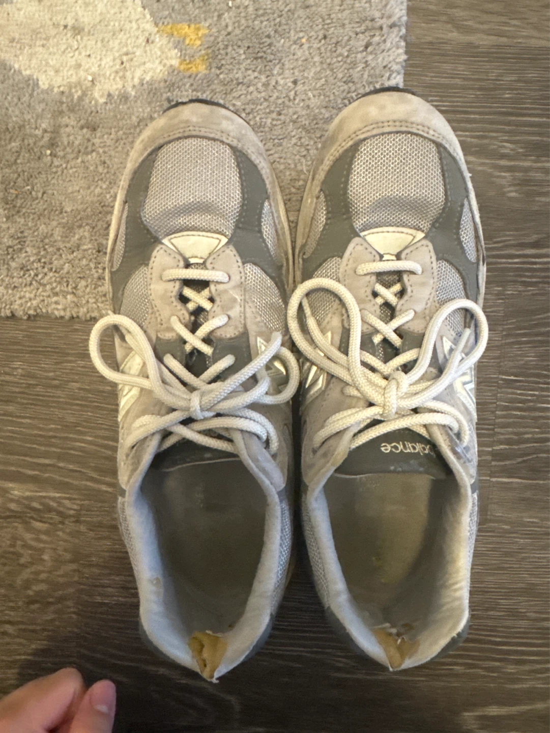 New Balance 992 Gray Running Shoes