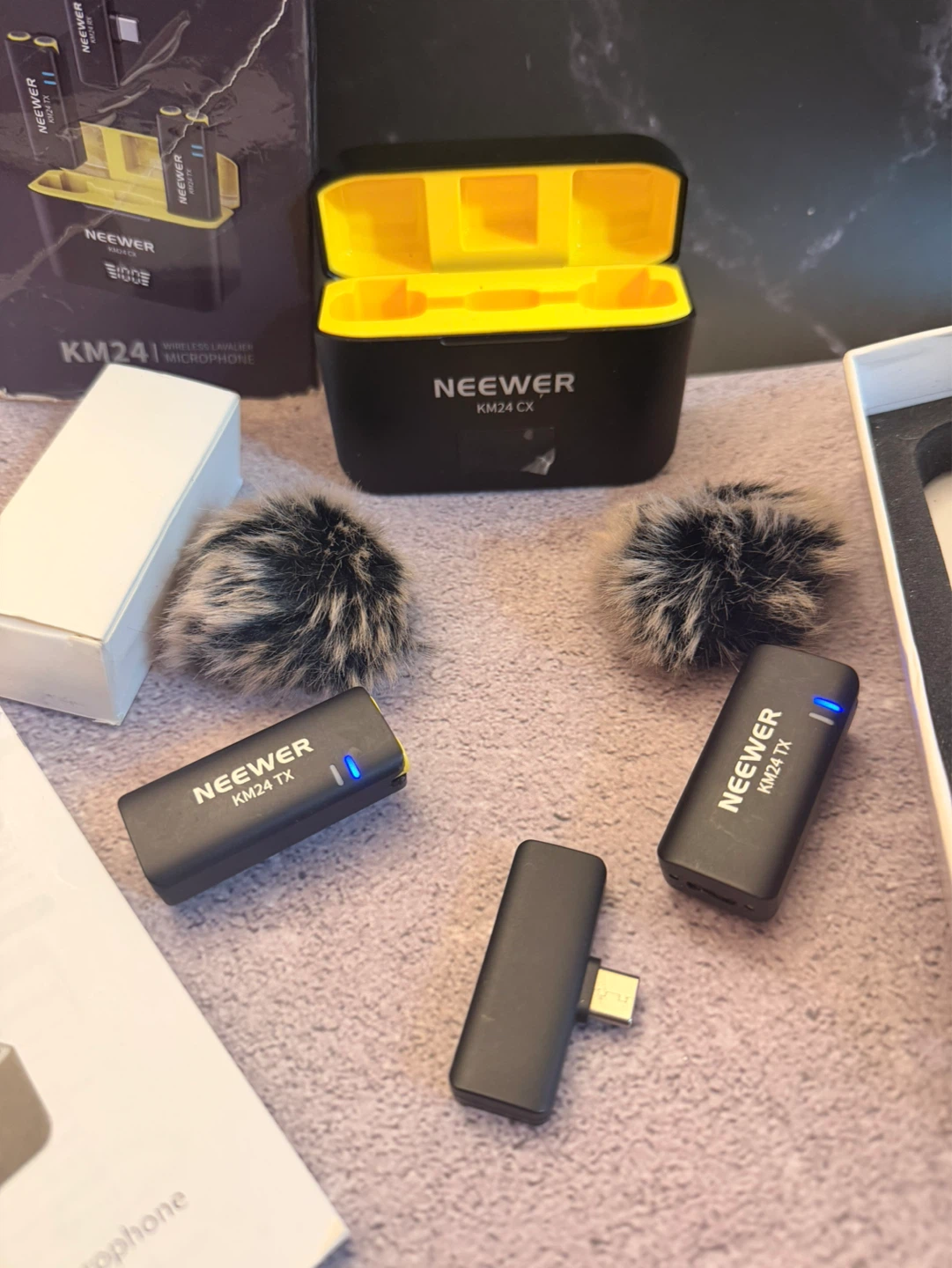 Neewer KM24 CX Wireless Lavalier Microphone System - photo 2