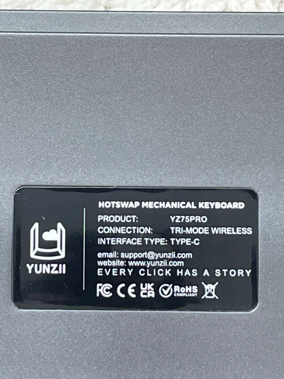 Yunzhi YZ75Pro Hot-swappable Mechanical Keyboard - photo 2