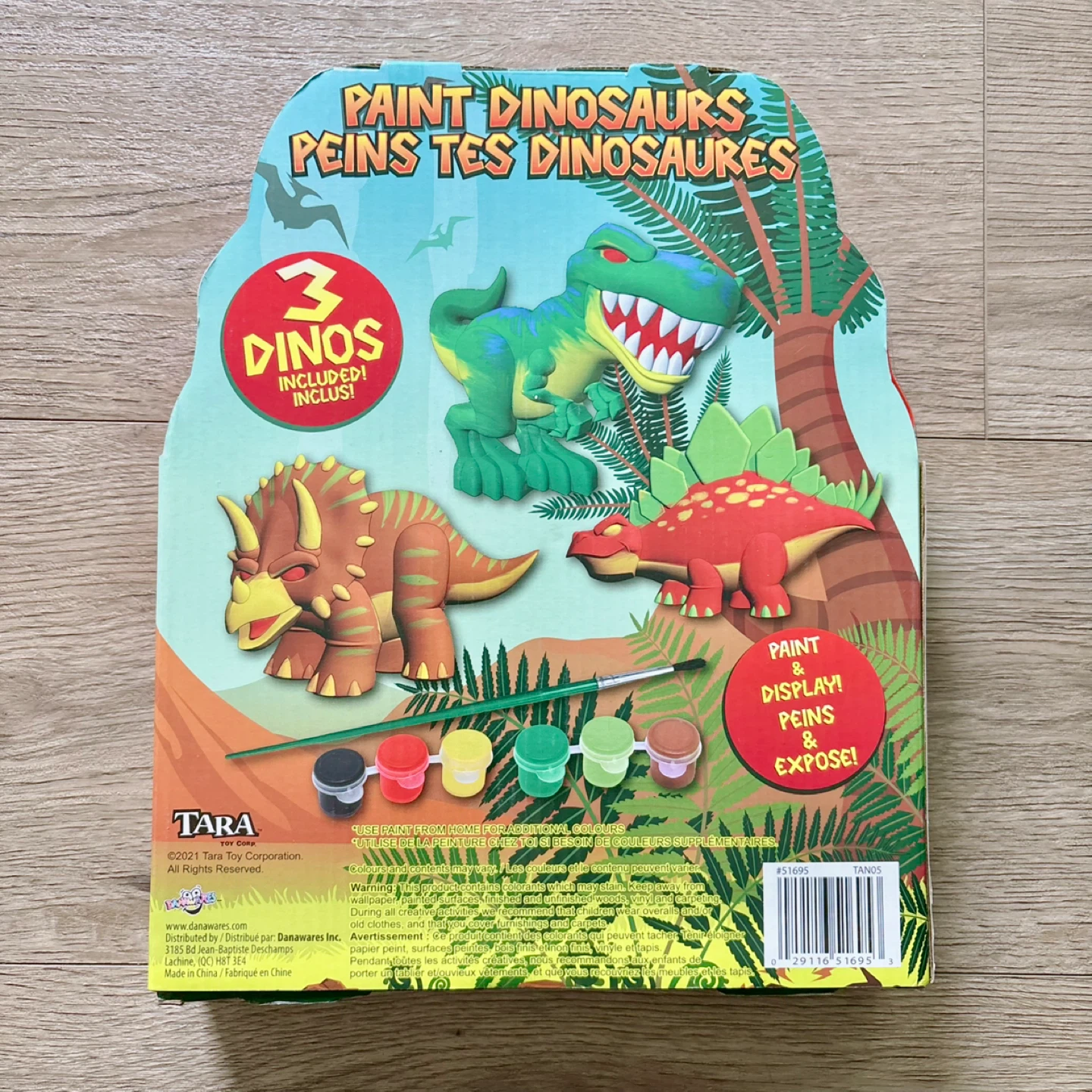 Brand new paint dinosaurs kit - photo 2