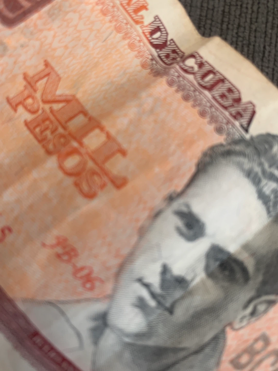 Cuba 1000 Pesos Banknote - photo 3